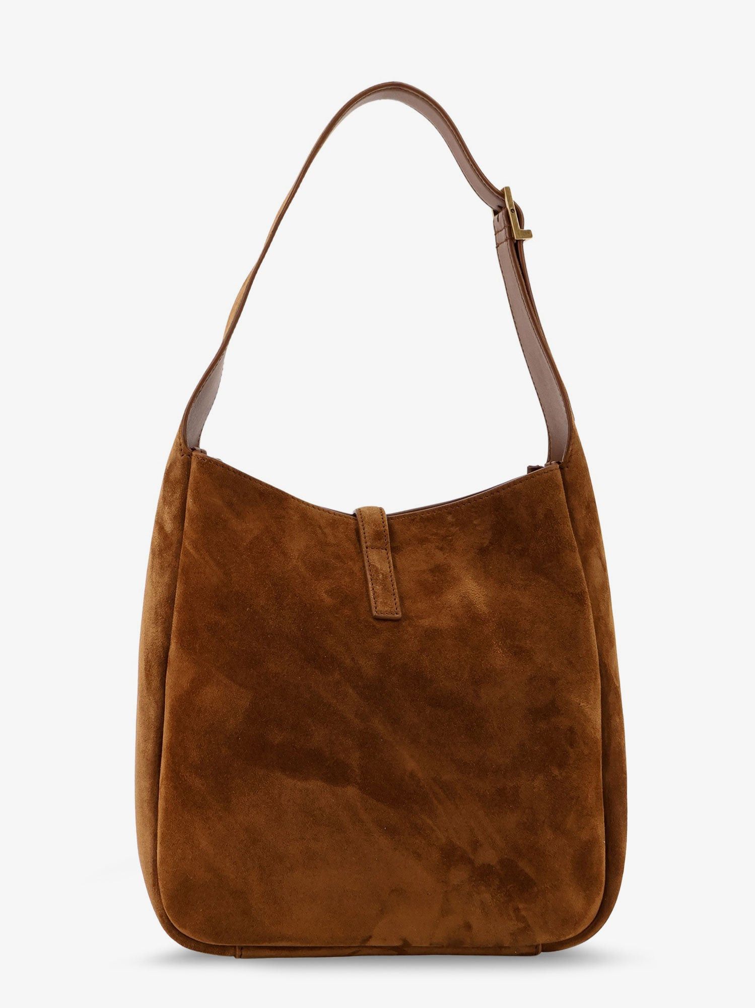 Saint Laurent Paris Le 5 Ã 7 Suede Shoulder Bag Size ONE SIZE - 2 Thumbnail