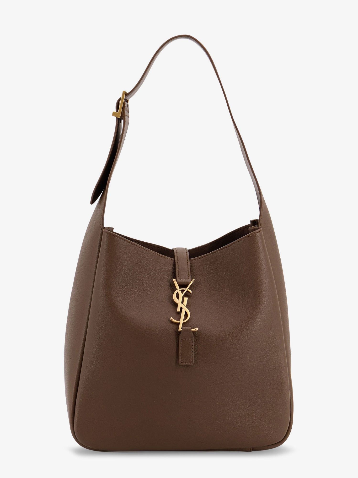 Saint Laurent Paris Le 5 Ã 7 Small Leather Shoulder Bag Size ONE SIZE - 5 Thumbnail