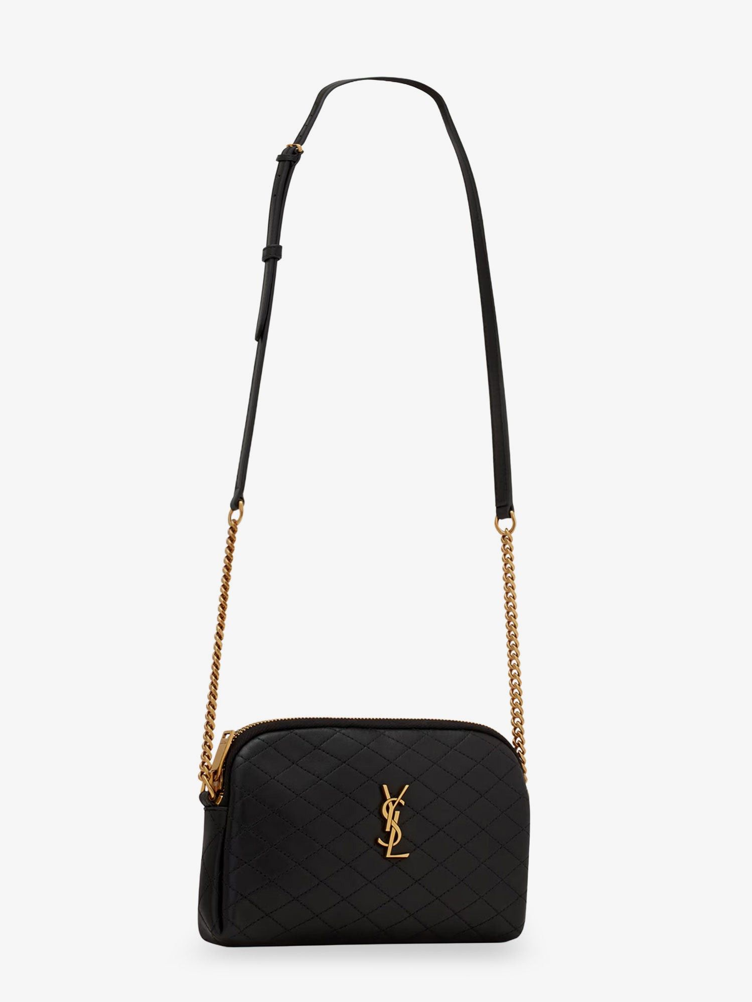 Saint Laurent Paris Gaby Leather Shoulder Bag Size ONE SIZE - 3 Thumbnail