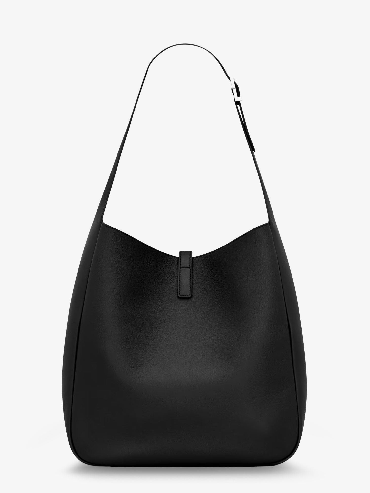 Saint Laurent Paris Le 5 Ã 7 Leather Shoulder Bag With Metal Cassandre Logo Size ONE SIZE - 2 Thumbnail