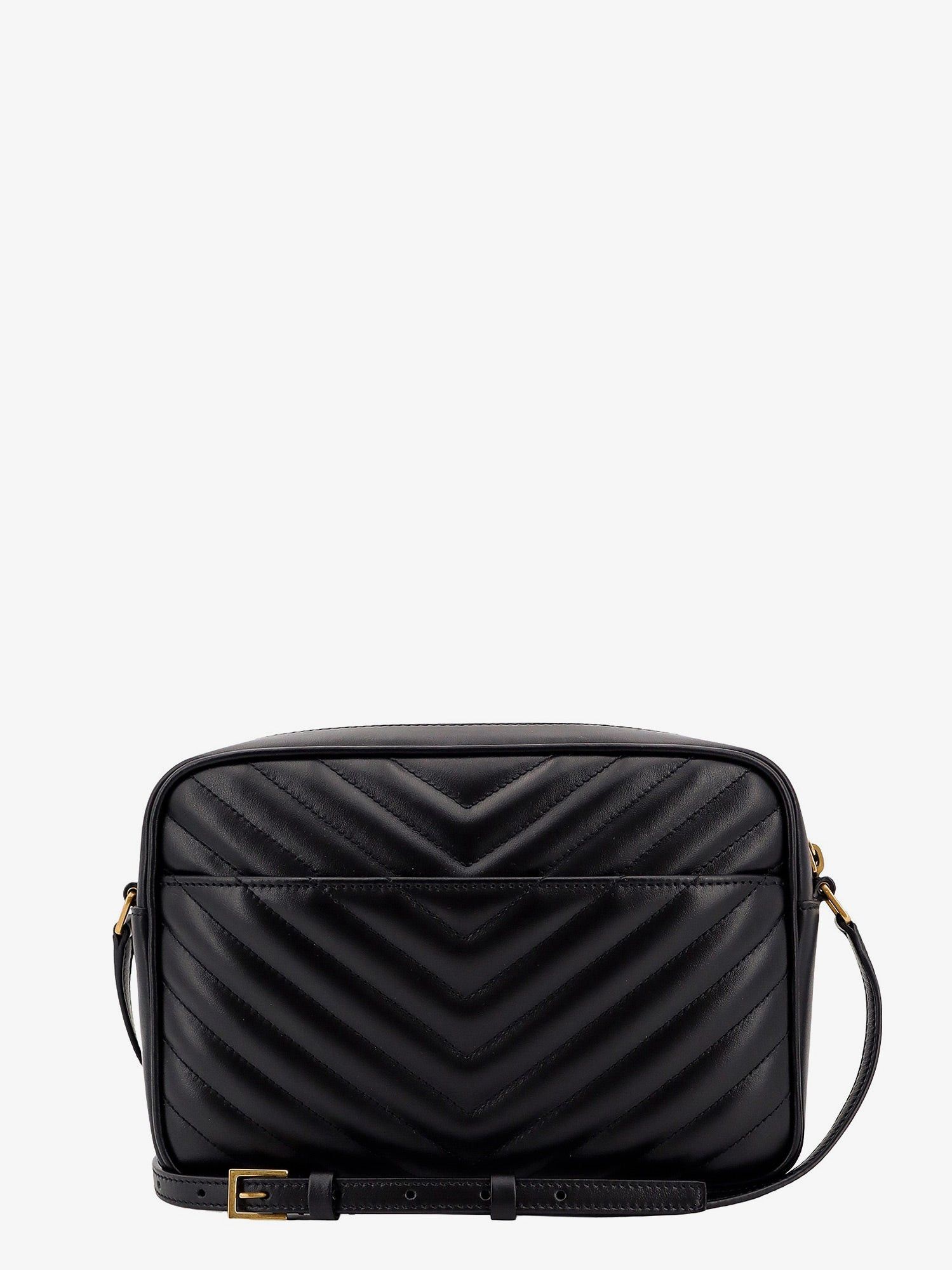 Saint Laurent Paris Quilted Leather Camera Bag Shoulder Bag Size ONE SIZE - 2 Thumbnail