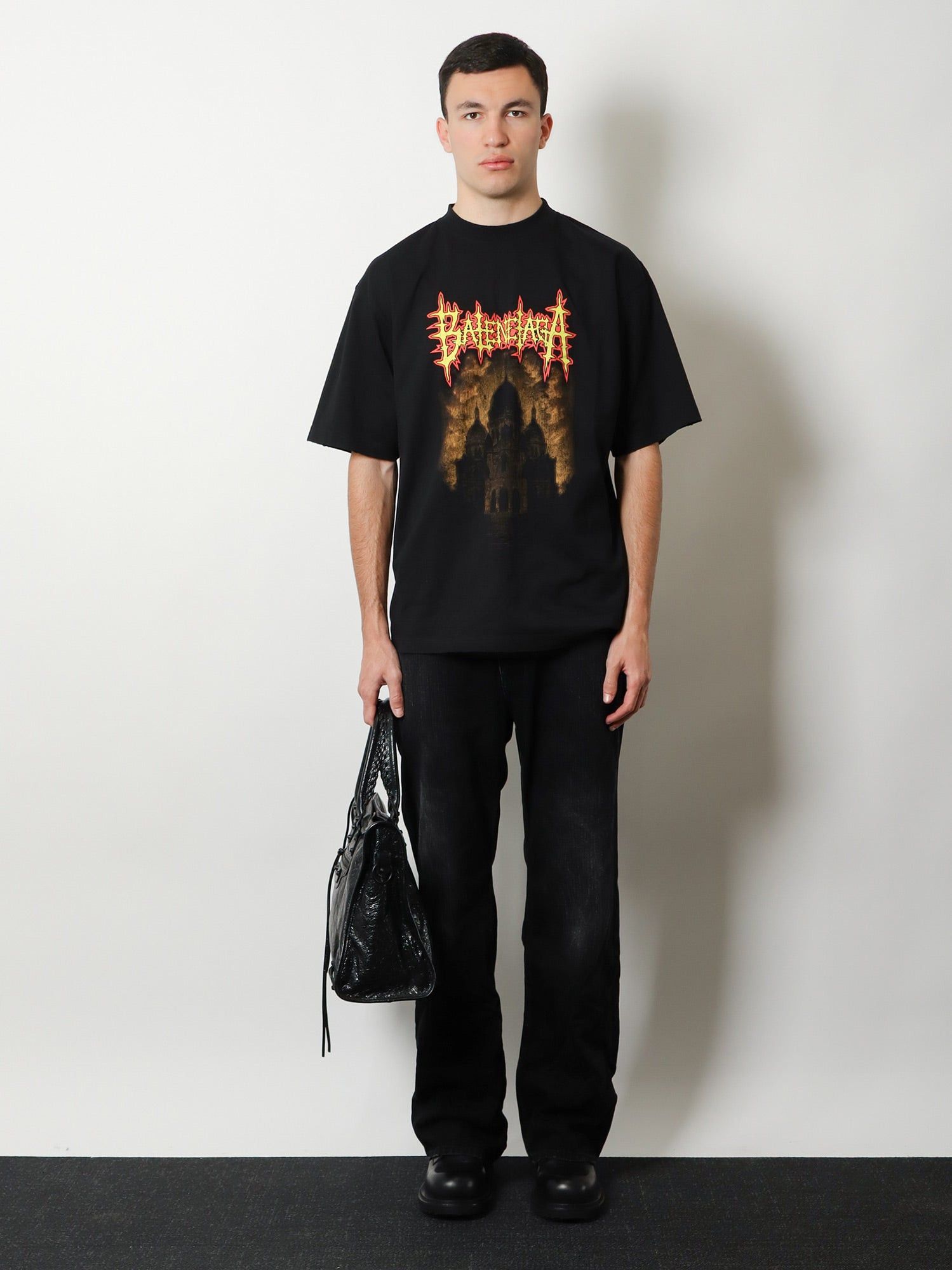 Balenciaga Cotton T-Shirt Size US L / EU 52-54 / 3 - 4 Thumbnail