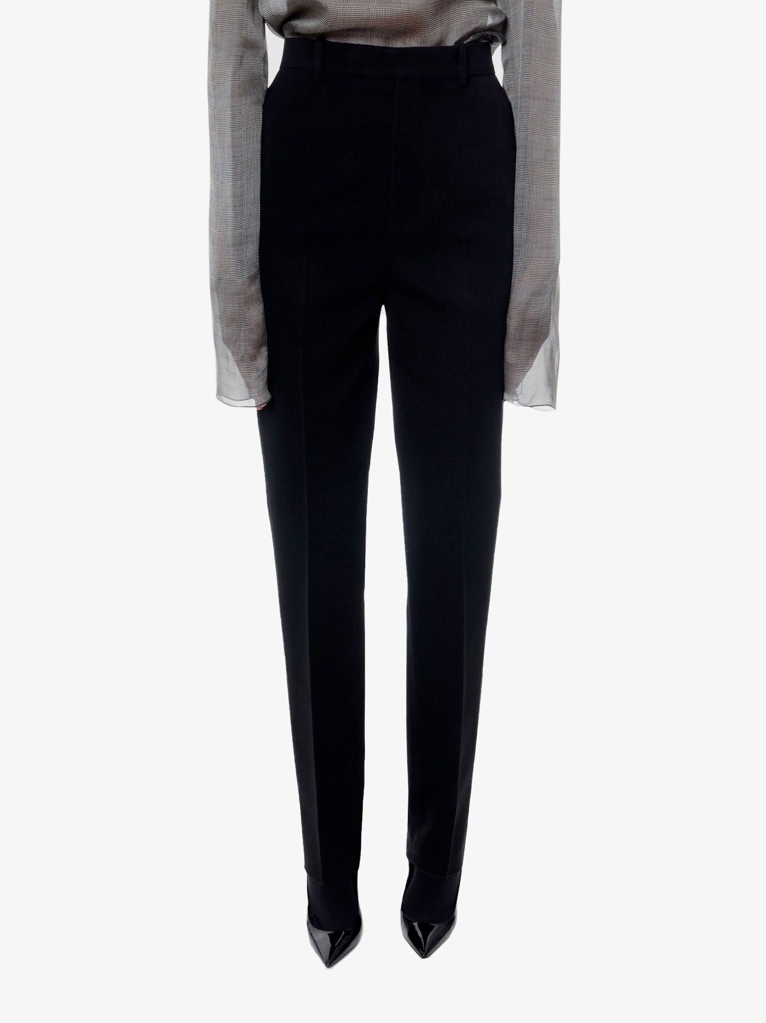 Saint Laurent Paris Sustainable Virgin Wool Trouser Size 27" / US 4 / IT 40 - 3 Thumbnail
