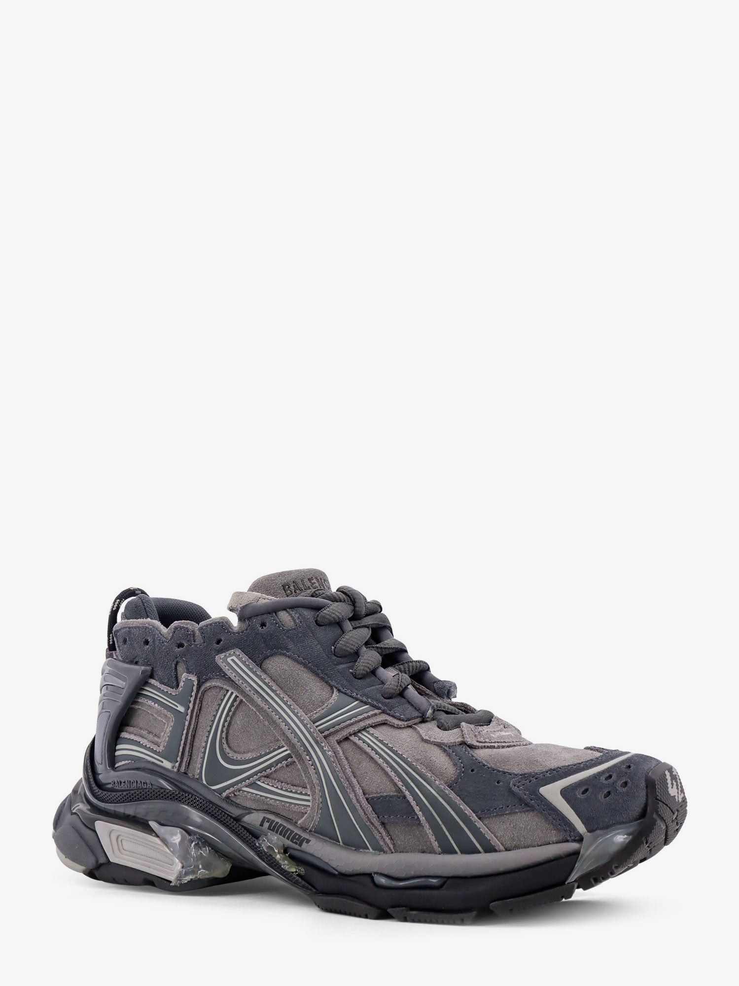 Balenciaga Runner Low-Top Suede Sneakers Size US 10 / EU 43 - 3 Thumbnail