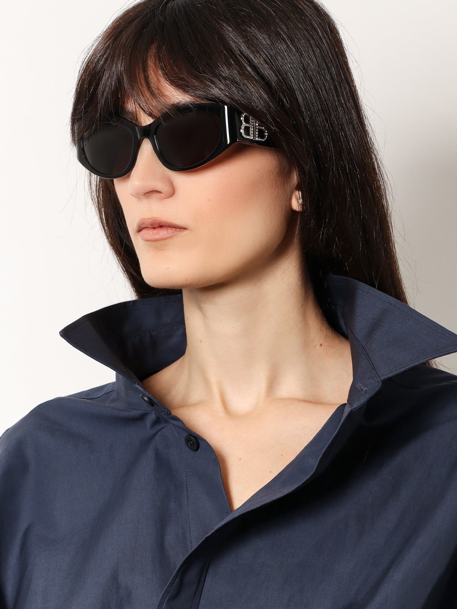 Balenciaga Acetate Sunglasses With Lateral Logo Size ONE SIZE - 2 Thumbnail
