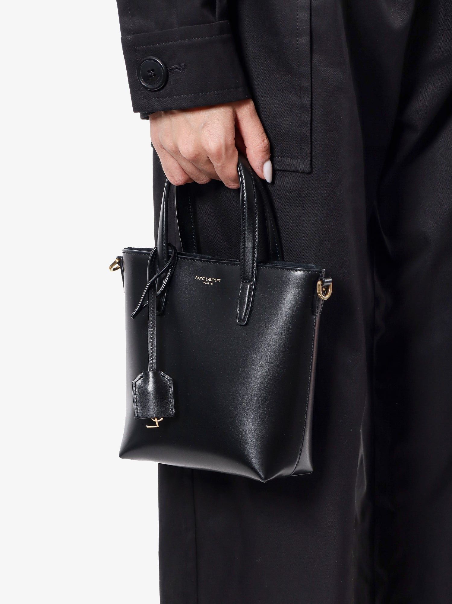 Saint Laurent Paris Mini Toy Leather Crossbody Bag Size ONE SIZE - 2 Thumbnail