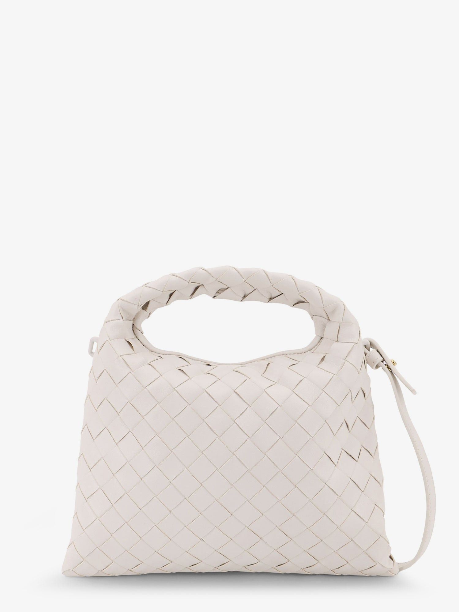 Bottega Veneta Mini Hop Leather Crossbody Bag With Intrecciato Pattern Size ONE SIZE - 2 Thumbnail