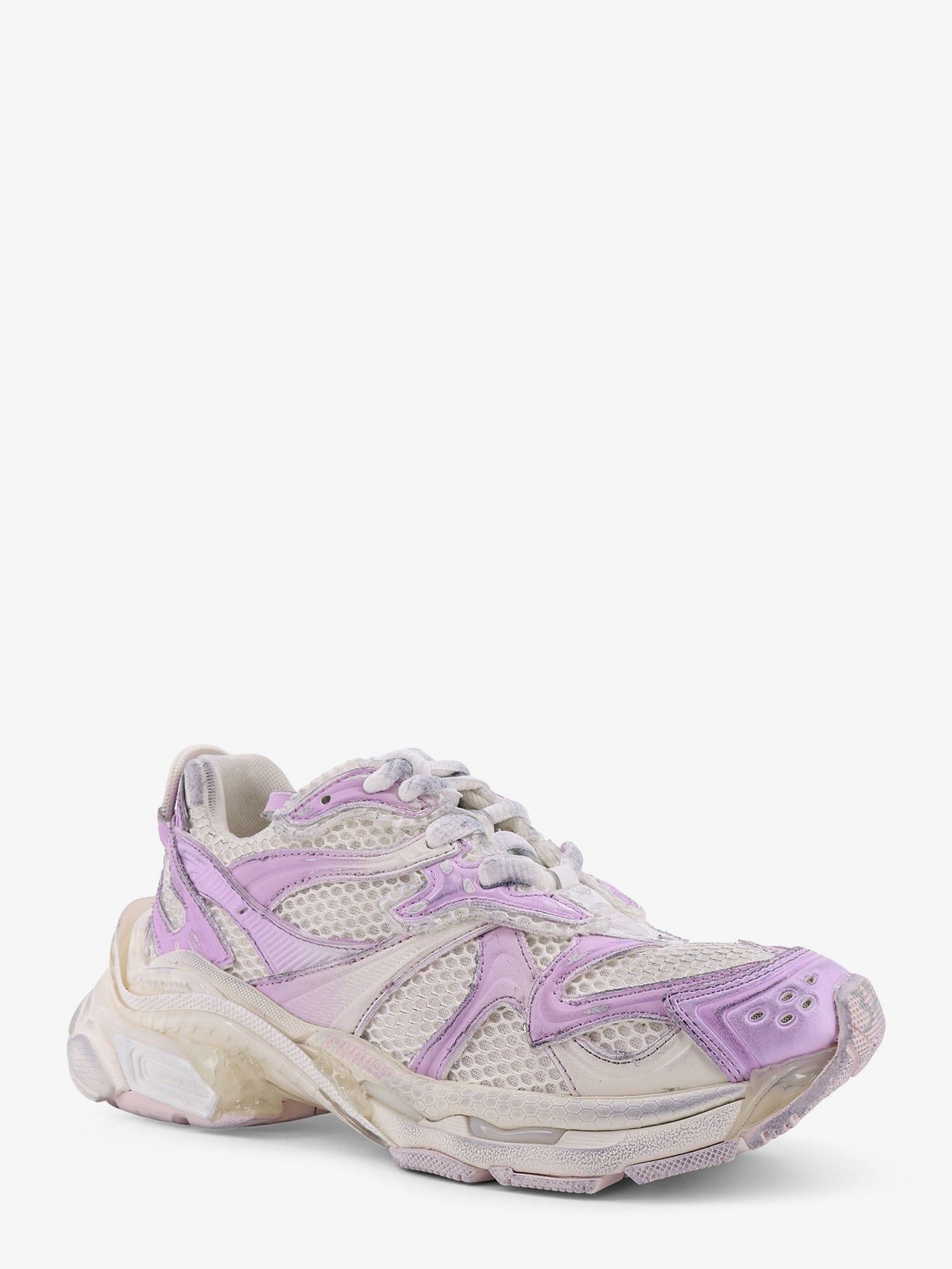 Balenciaga Nylon And Mesh Runner 2 Sneakers Size US 7 / IT 37 - 2 Thumbnail