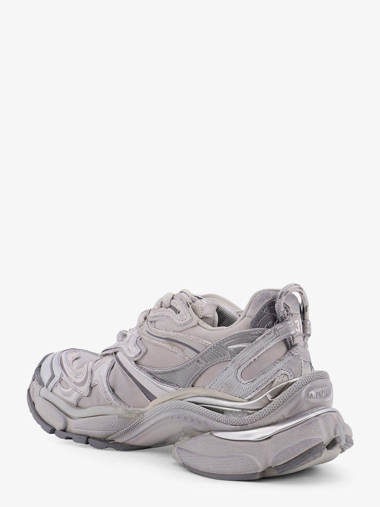 Balenciaga Runner 2 Nylon Low-Top Sneakers With Leather Inserts Size US 6 / IT 36 - 3 Thumbnail