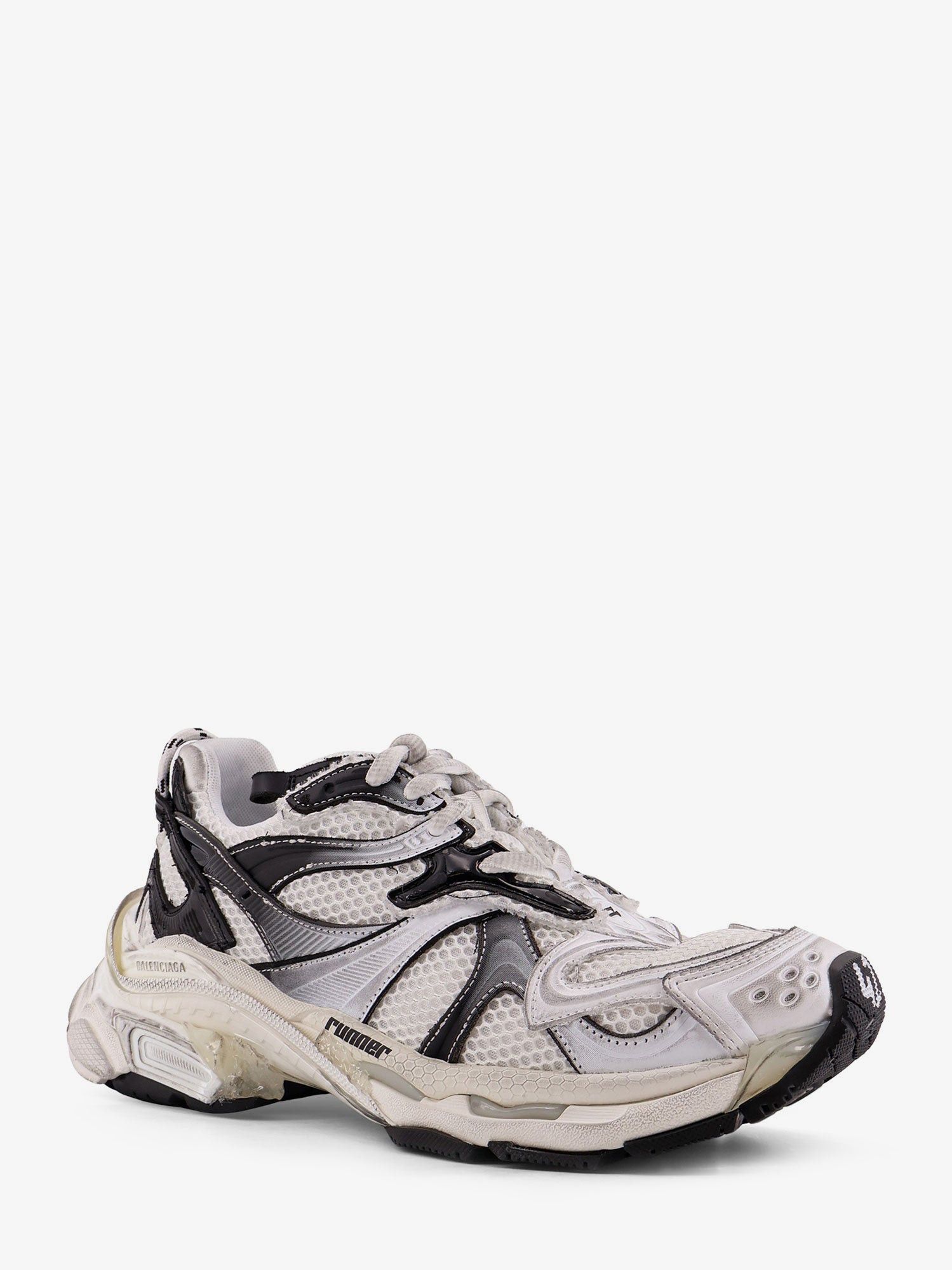 Balenciaga Mesh And Nylon Runner 2 Sneakers Size US 11 / EU 44 - 2 Thumbnail