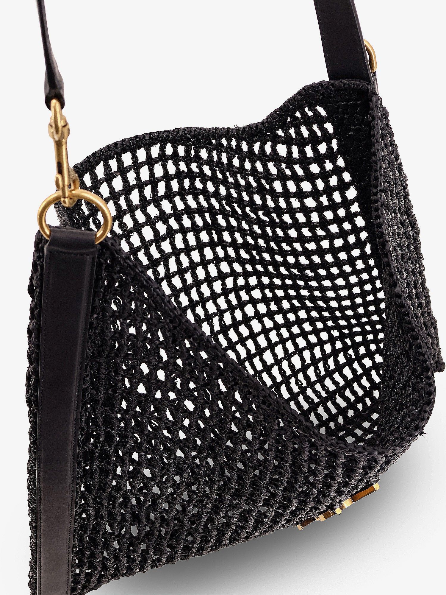 Saint Laurent Paris Raffia Shoulder Bag Size ONE SIZE - 5 Thumbnail
