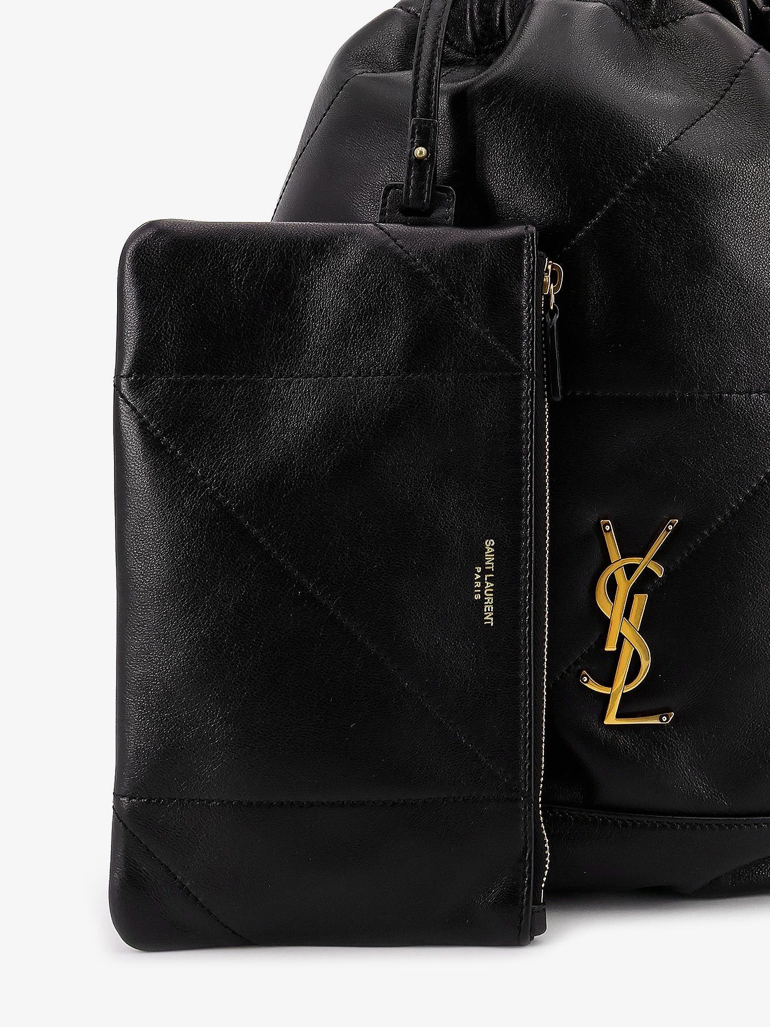 Saint Laurent Paris Jamie Pochon Leather Shoulder Bag Size ONE SIZE - 4 Thumbnail
