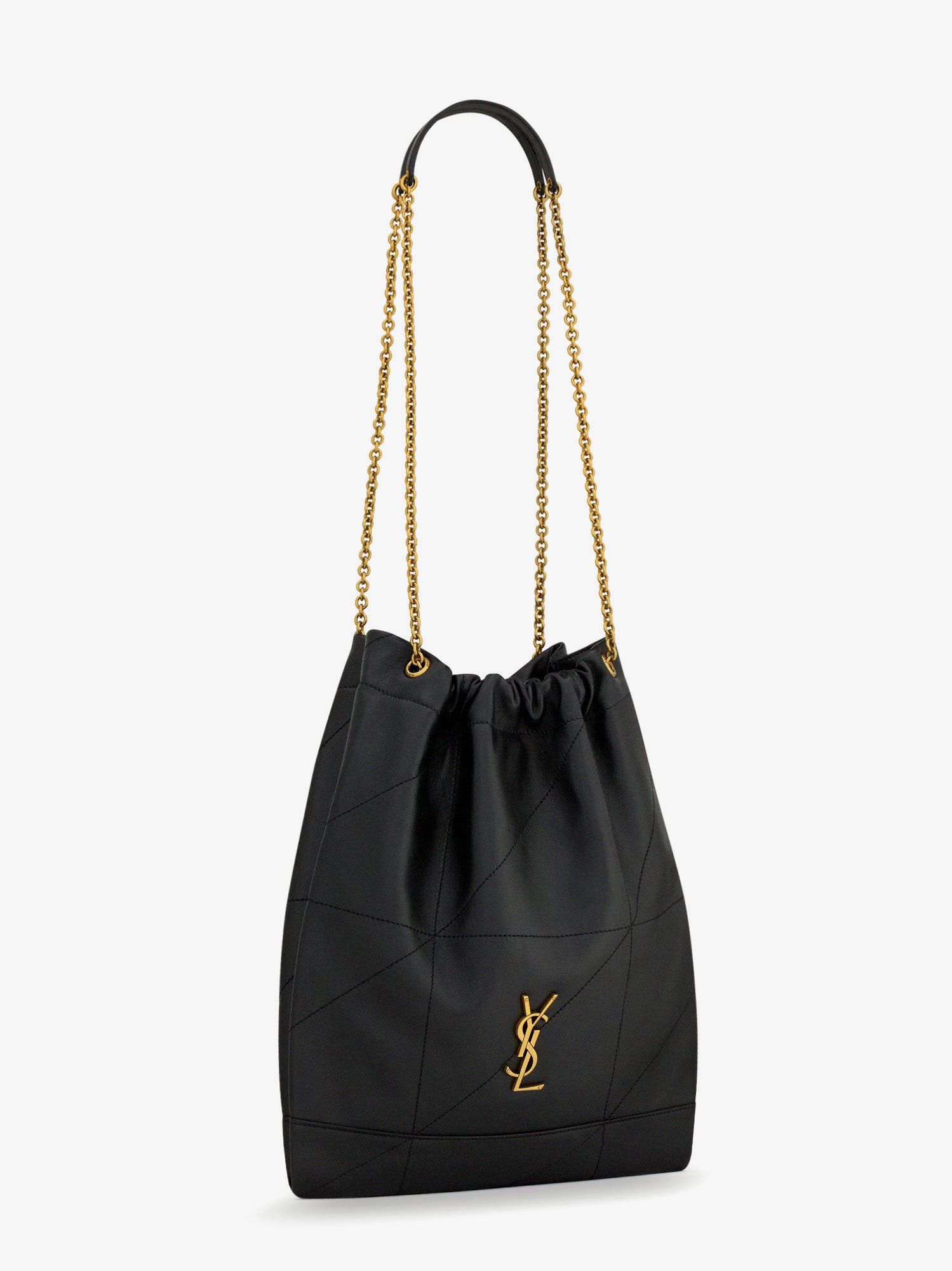 Saint Laurent Paris Jamie Pochon Leather Shoulder Bag Size ONE SIZE - 3 Thumbnail