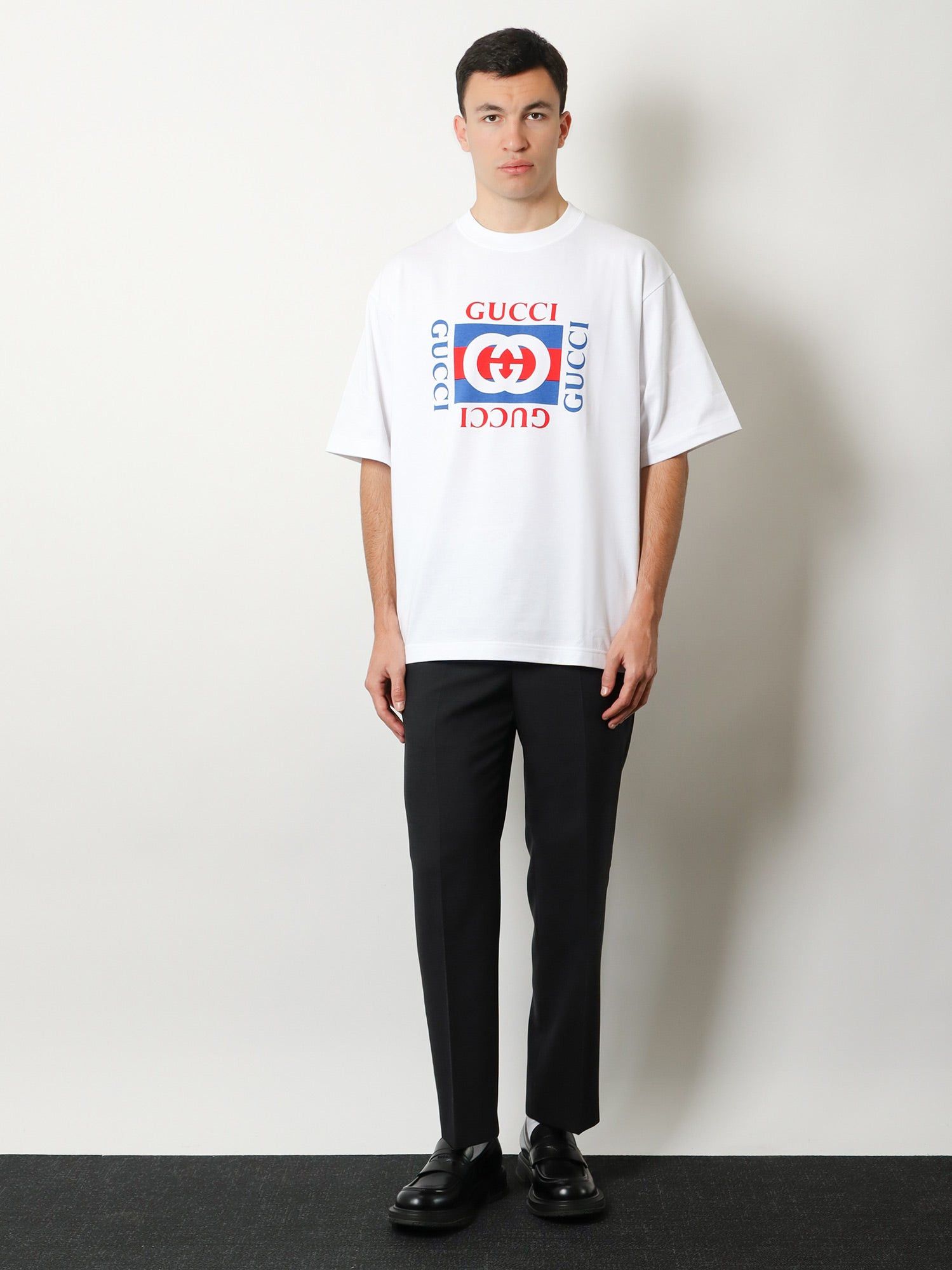 Gucci Cotton T-Shirt Size US L / EU 52-54 / 3 - 4 Thumbnail