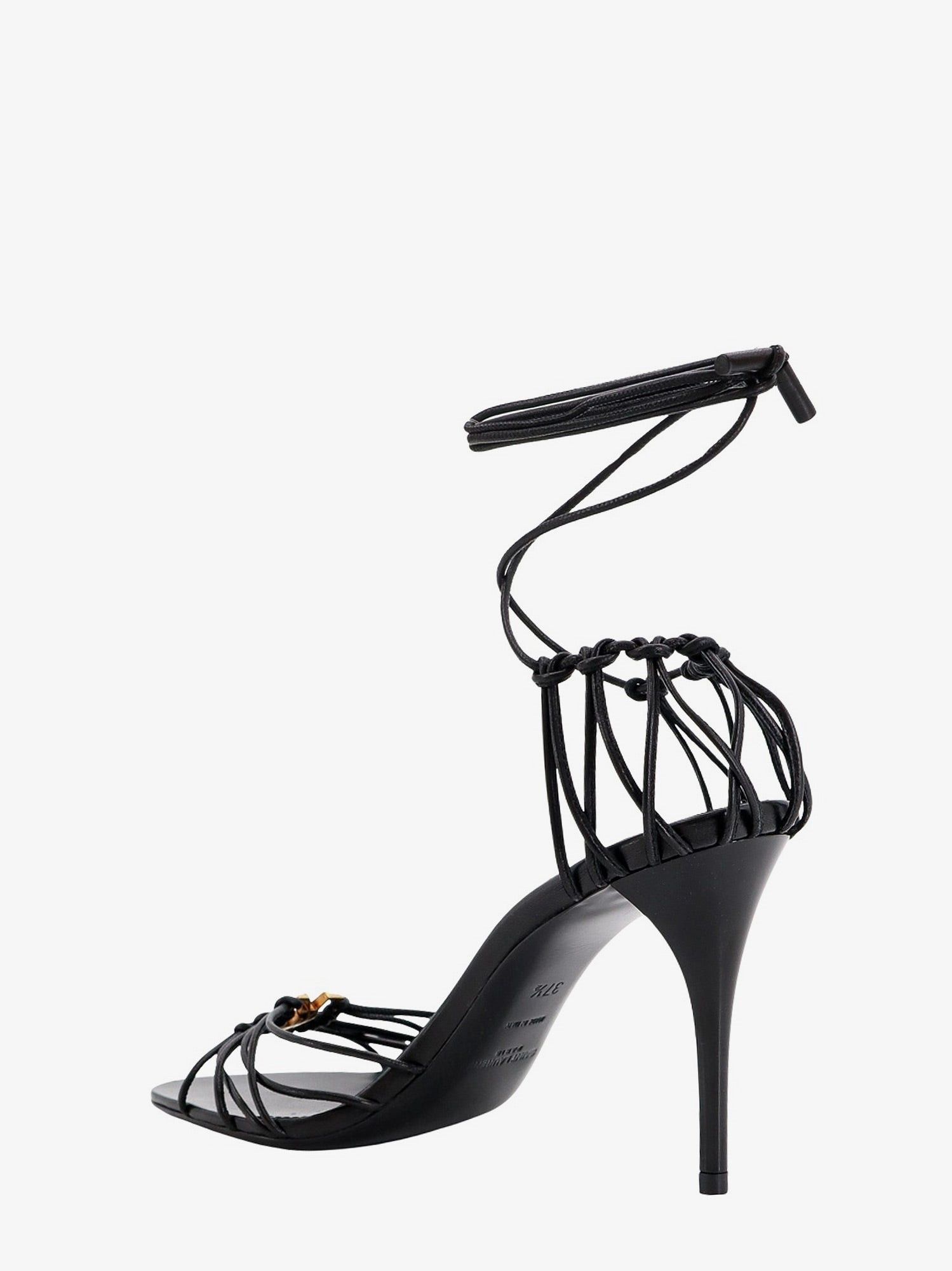 Saint Laurent Paris Babylone 90 Leather Sandals Size US 11 / IT 41 - 4 Thumbnail