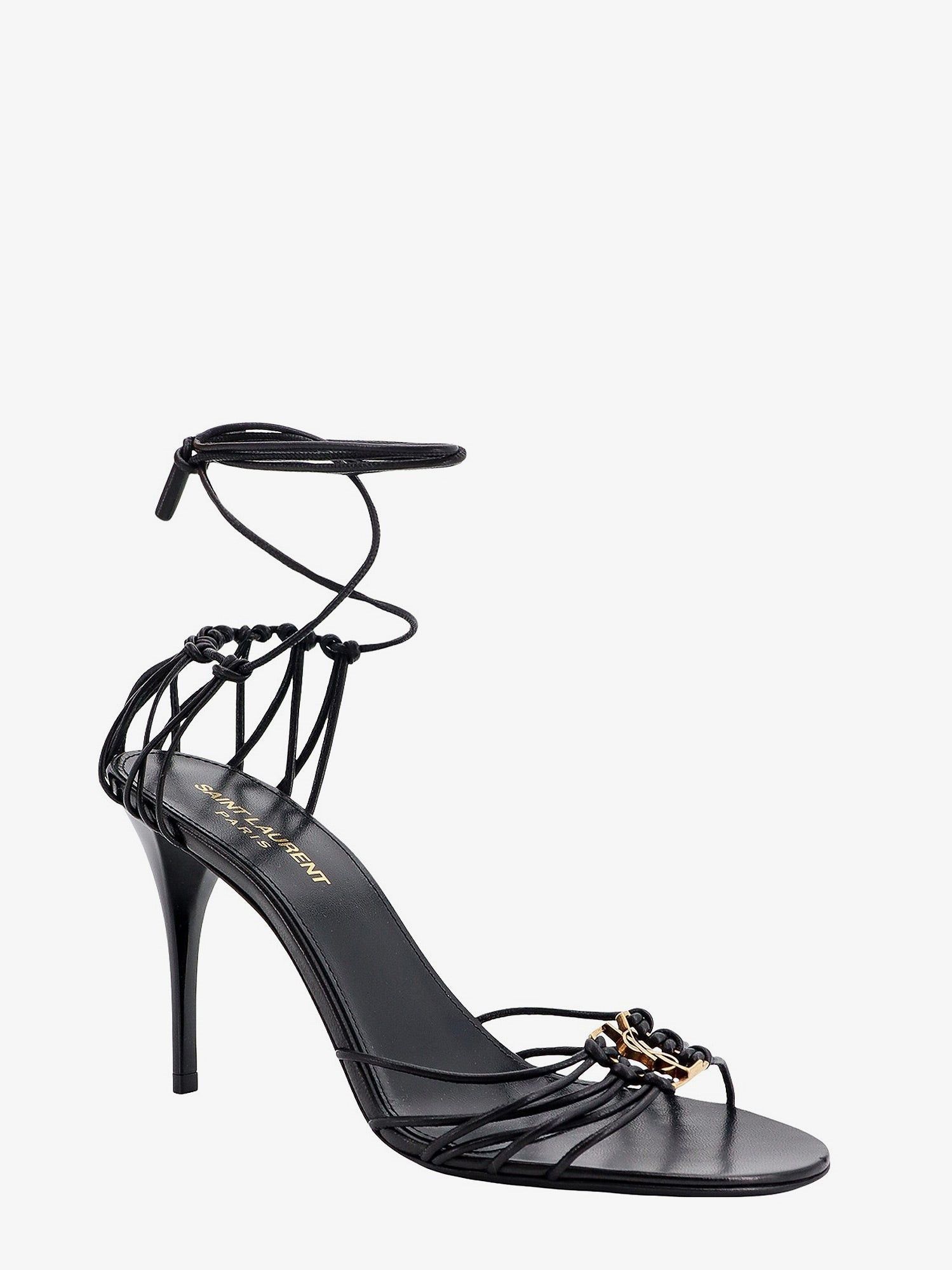 Saint Laurent Paris Babylone 90 Leather Sandals Size US 11 / IT 41 - 2 Thumbnail