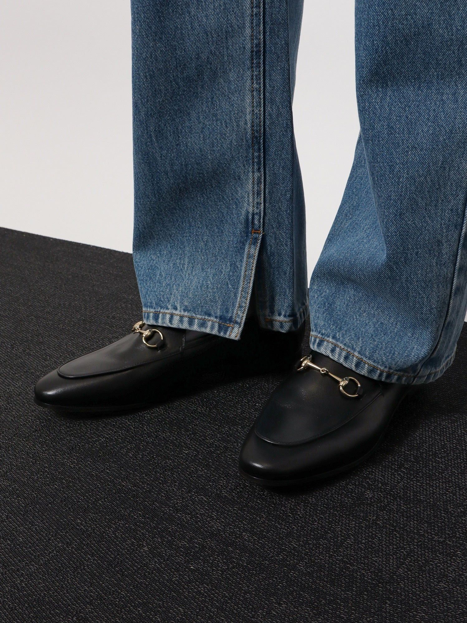 Gucci Leather Jordaan Loafers Size US 10 / IT 40 - 2 Thumbnail