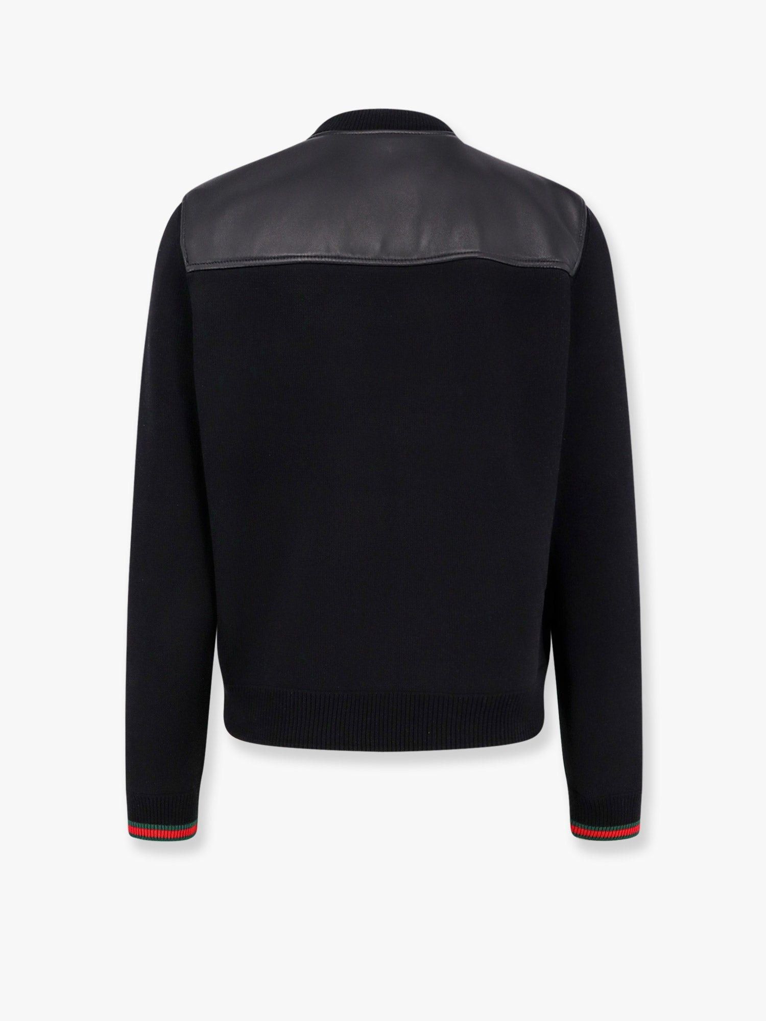 Gucci Leather And Wool Jacket Size US M / EU 48-50 / 2 - 5 Thumbnail