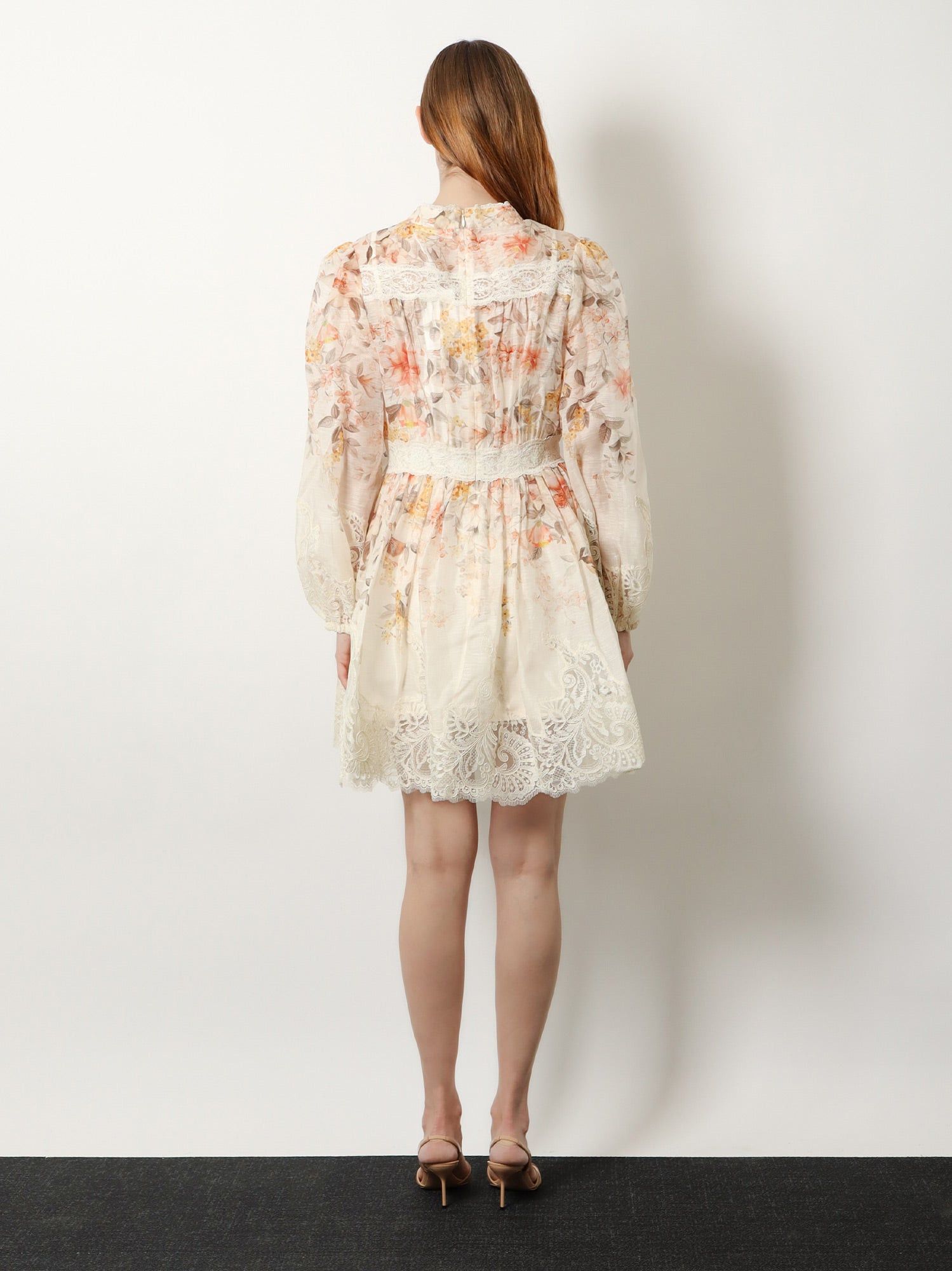 Zimmermann Luna Linen And Silk Dress Size L / US 10 / IT 46 - 3 Thumbnail