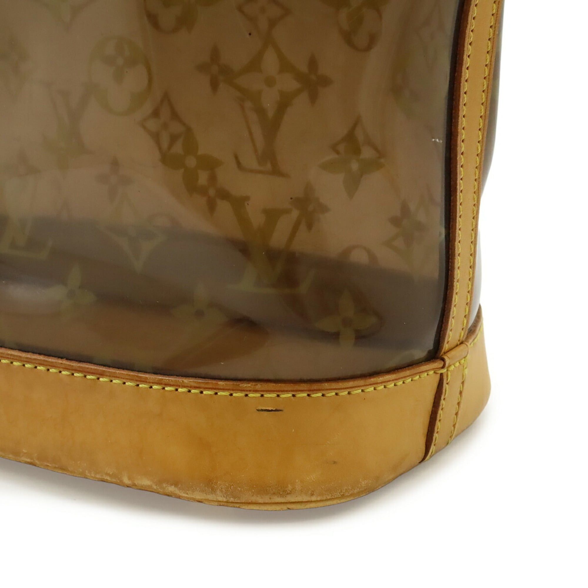 Louis Vuitton Louis Vuitton Monogram Vinyl Cabas Ambre MM Tote Bag Shoulder Plastic Chain Brown M92501 Size ONE SIZE - 7 Thumbnail