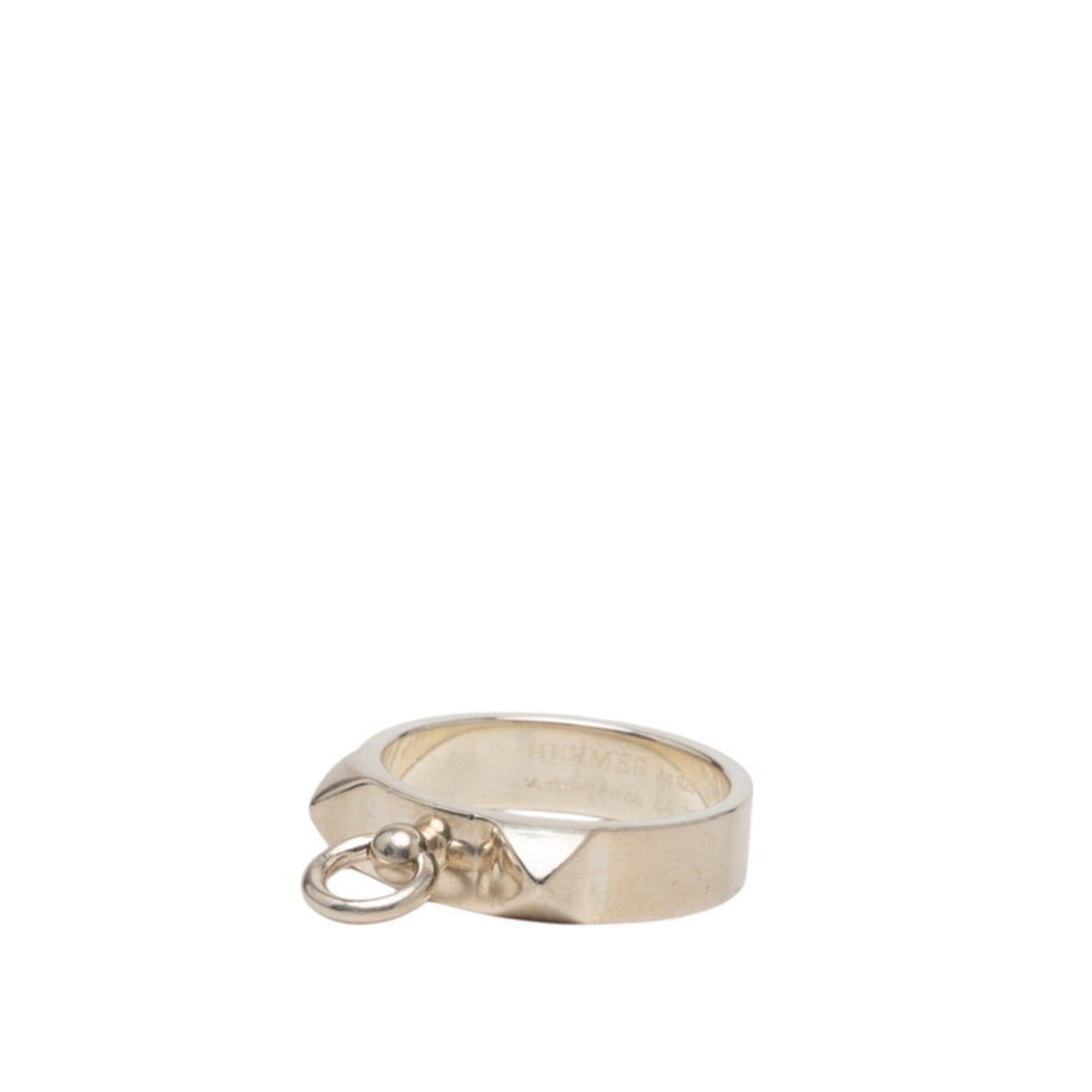 Hermes Hermes Collier de Chien Ring, Size 54, SV925 Silver, Women's. Size ONE SIZE - 2 Thumbnail