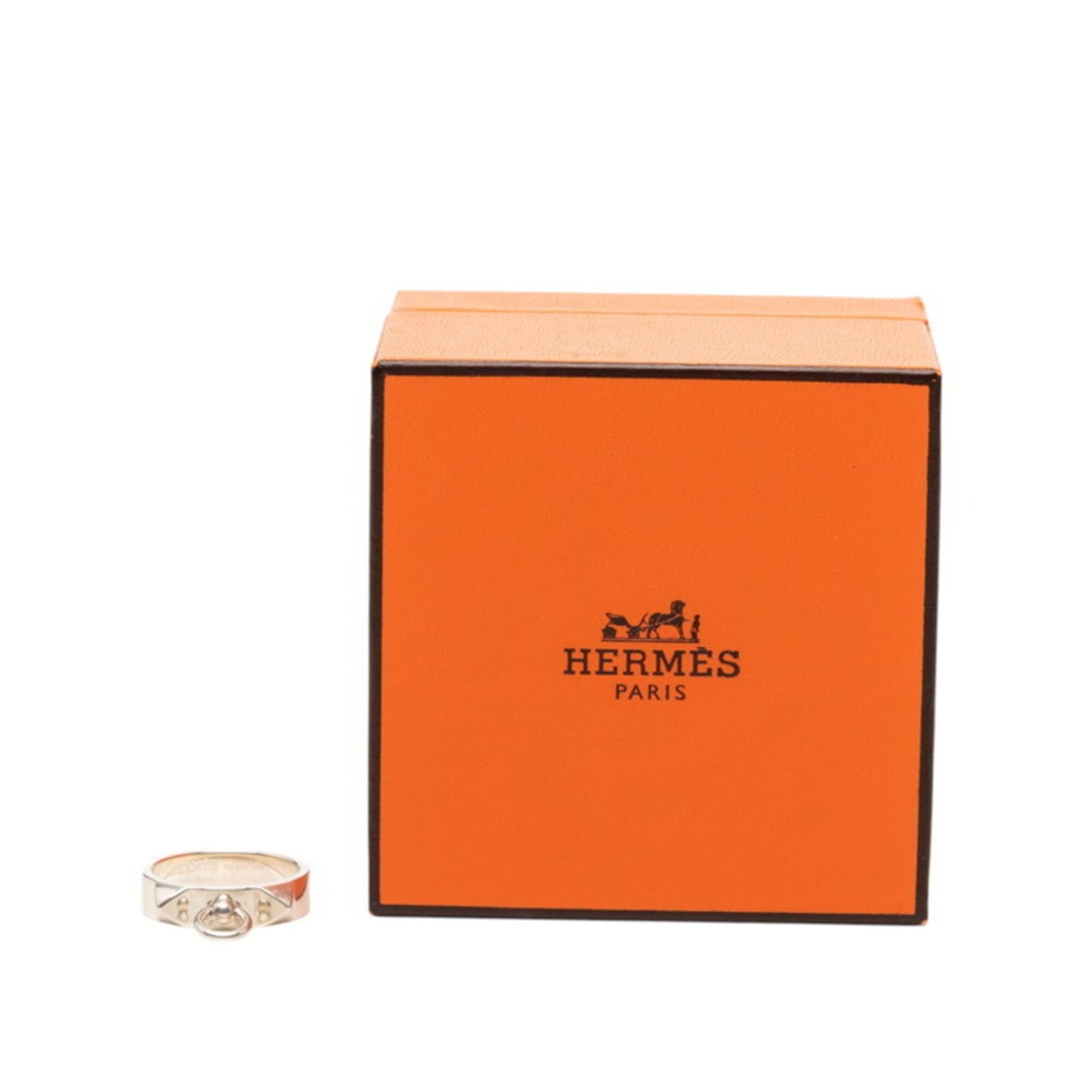 Hermes Hermes Collier de Chien Ring, Size 54, SV925 Silver, Women's. Size ONE SIZE - 6 Thumbnail