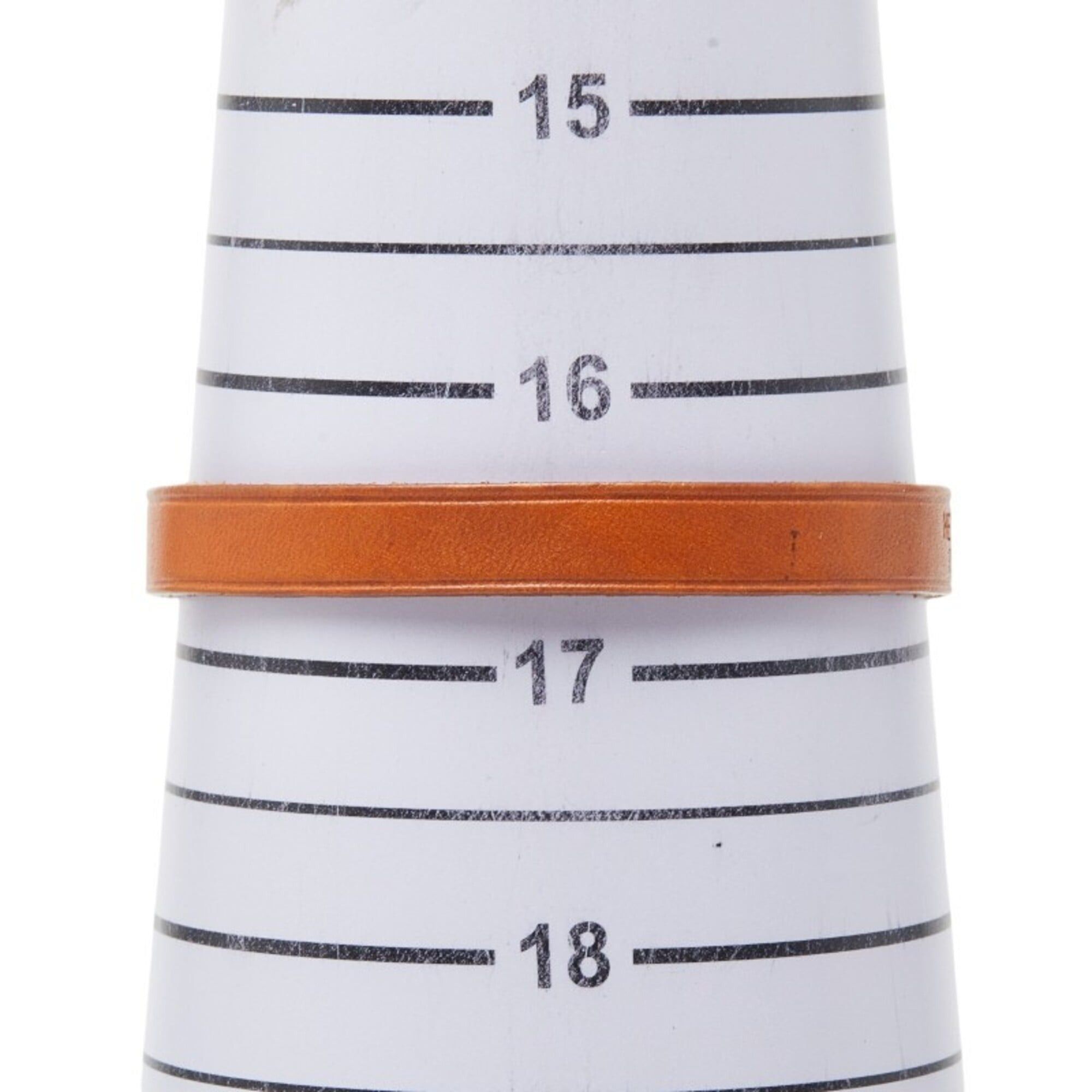Hermes Hermes Api 1 Bracelet, Brown, Silver Hardware, Leather, Women's Size ONE SIZE - 6 Thumbnail