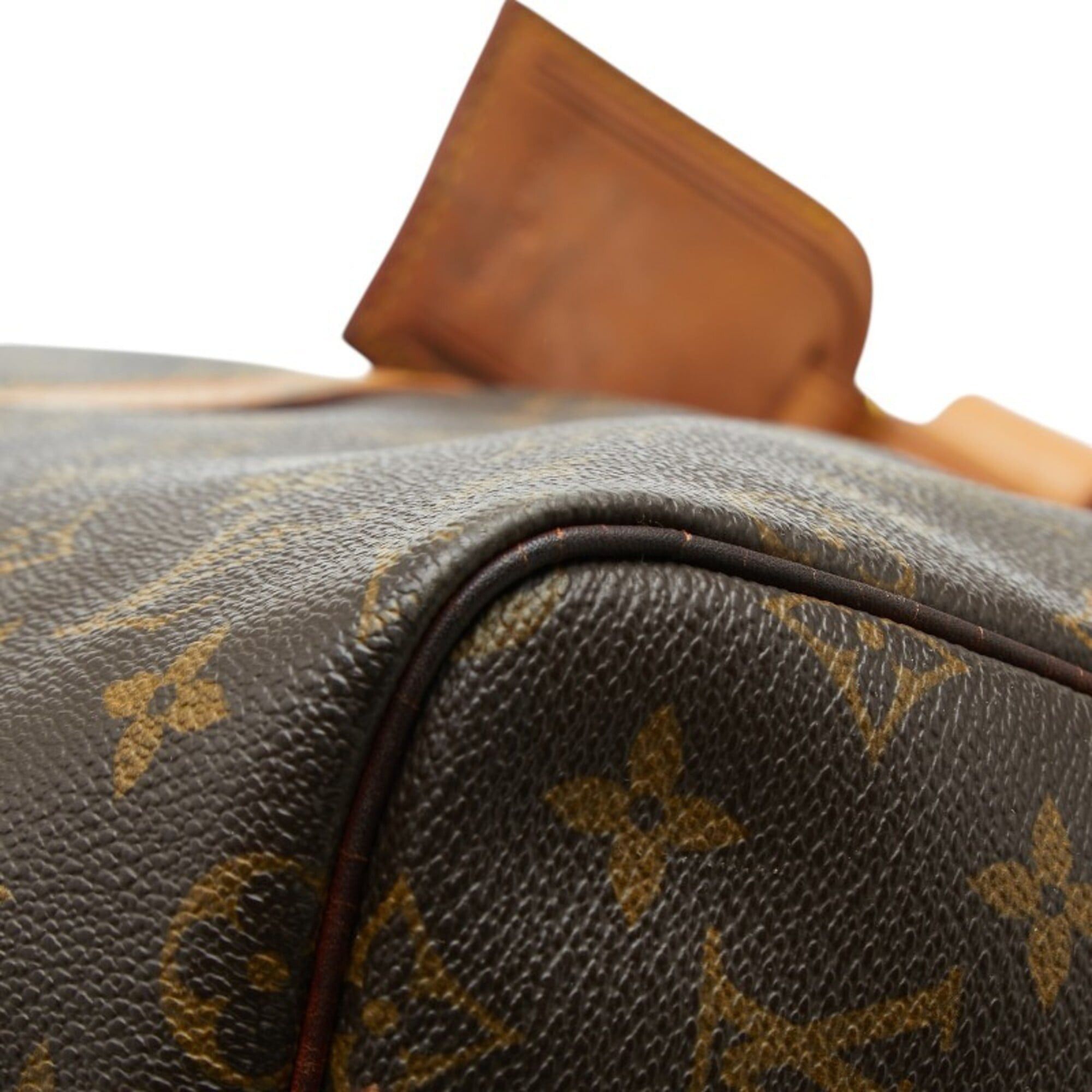 Louis Vuitton Louis Vuitton Monogram Keepall Bandoulière 55 Boston Bag Shoulder 2WAY M41414 Brown Leather Women's LOUIS VUITTON Size ONE SIZE - 5 Thumbnail