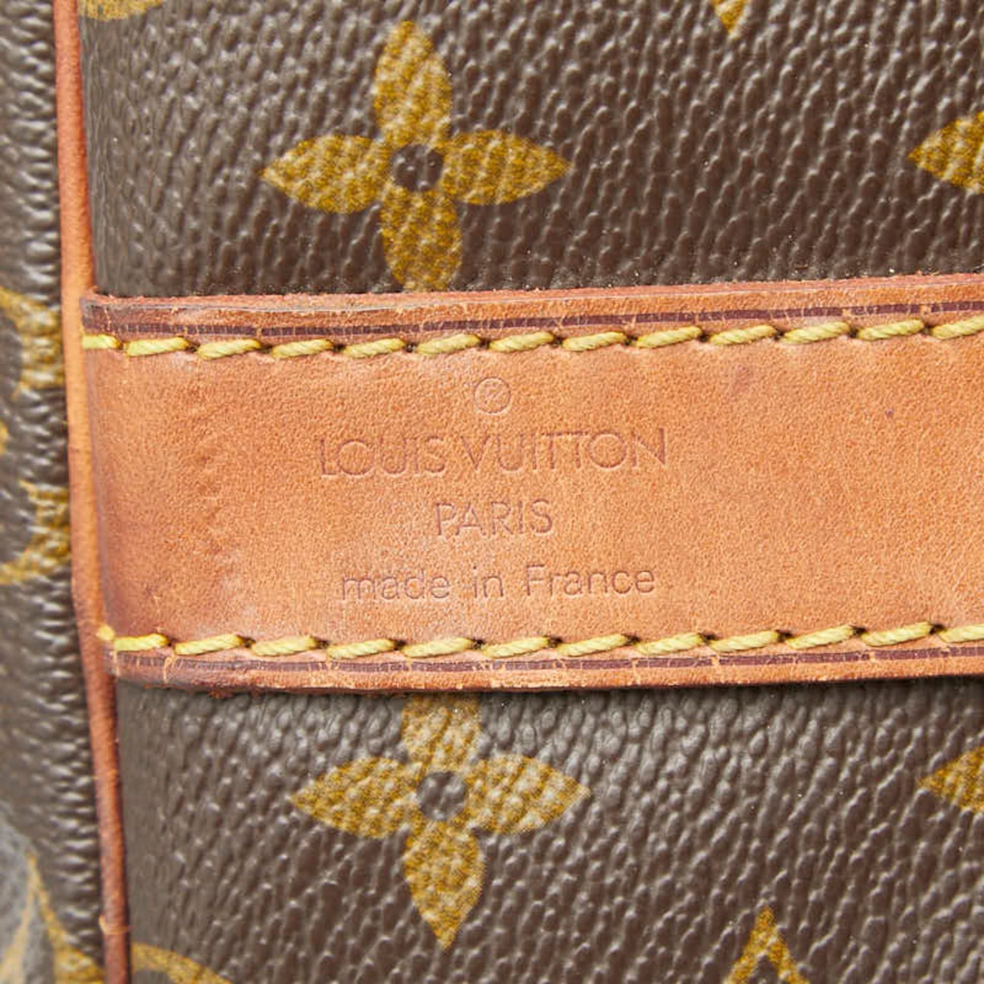 Louis Vuitton Louis Vuitton Monogram Keepall Bandoulière 55 Boston Bag Shoulder 2WAY M41414 Brown Leather Women's LOUIS VUITTON Size ONE SIZE - 10 Thumbnail