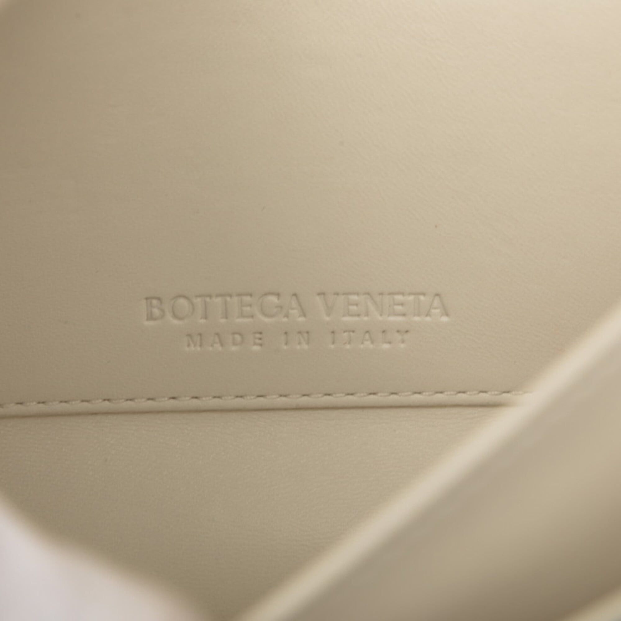 Bottega Veneta Bottega Veneta Mount Chain Handbag Shoulder Bag 2-Way White Leather Women's BOTTEGAVENETA Size ONE SIZE - 5 Thumbnail