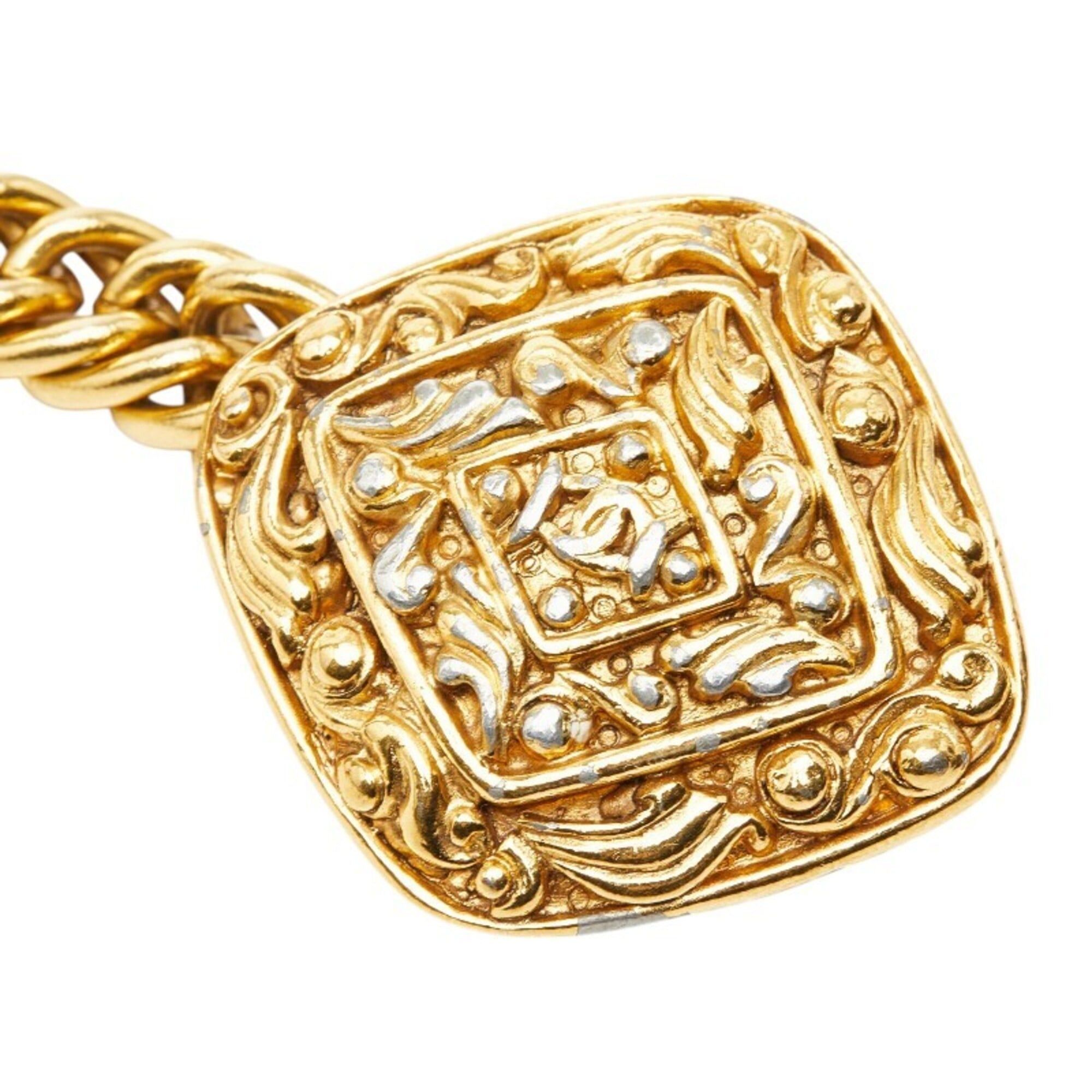 Chanel Chanel Coco Mark Chain Belt, Gold Plated, Women's CHANEL Size ONE SIZE - 2 Thumbnail