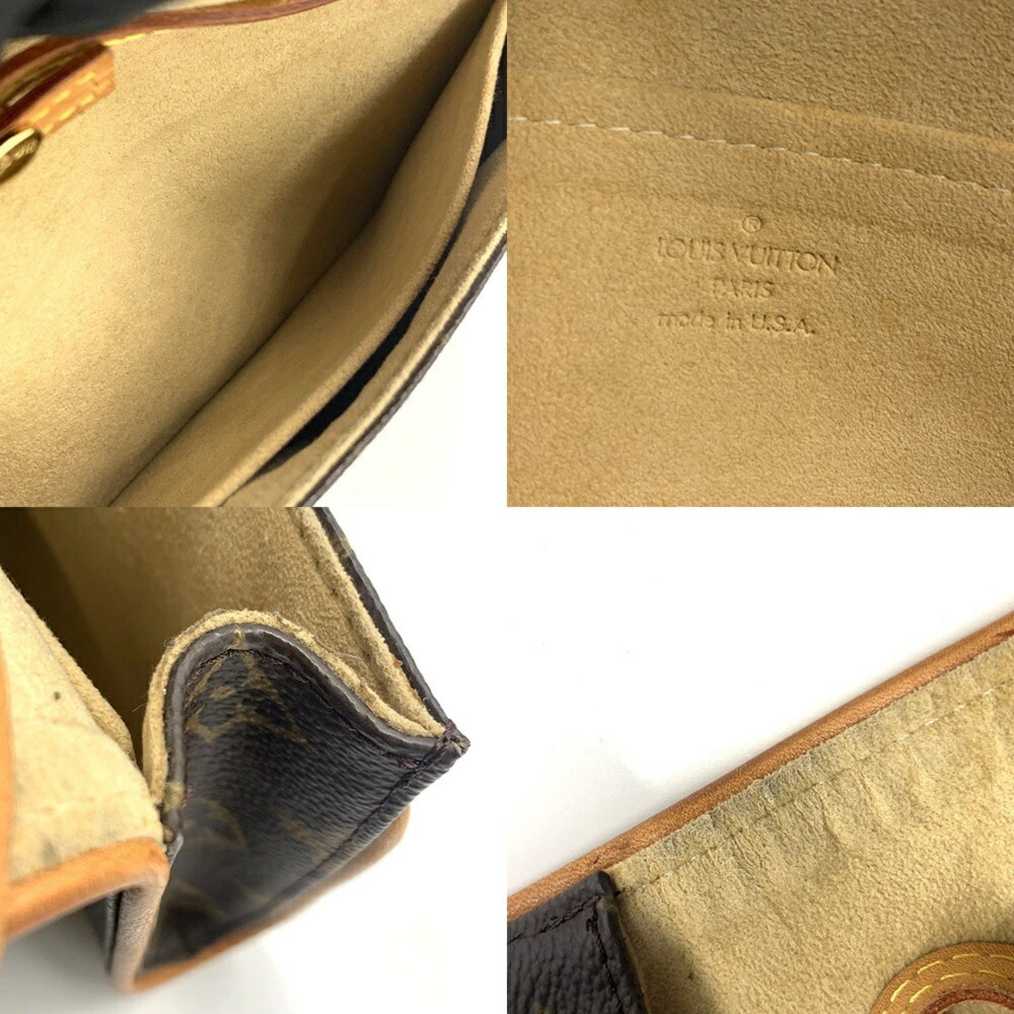 Louis Vuitton Louis Vuitton Pochette Twin GM Shoulder Bag, Monogram, M51852 Size ONE SIZE - 6 Thumbnail