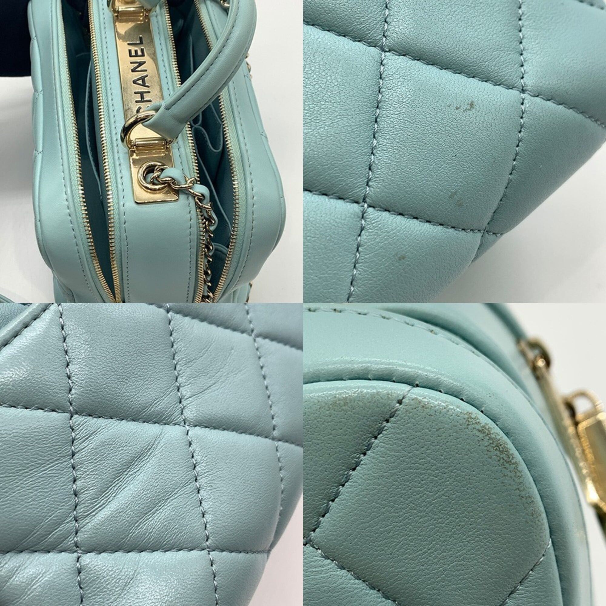 Chanel Chanel Matelassé Quilted Lambskin Trendy CC Chain Shoulder Bag Handbag 2-way CHANEL Size ONE SIZE - 6 Thumbnail
