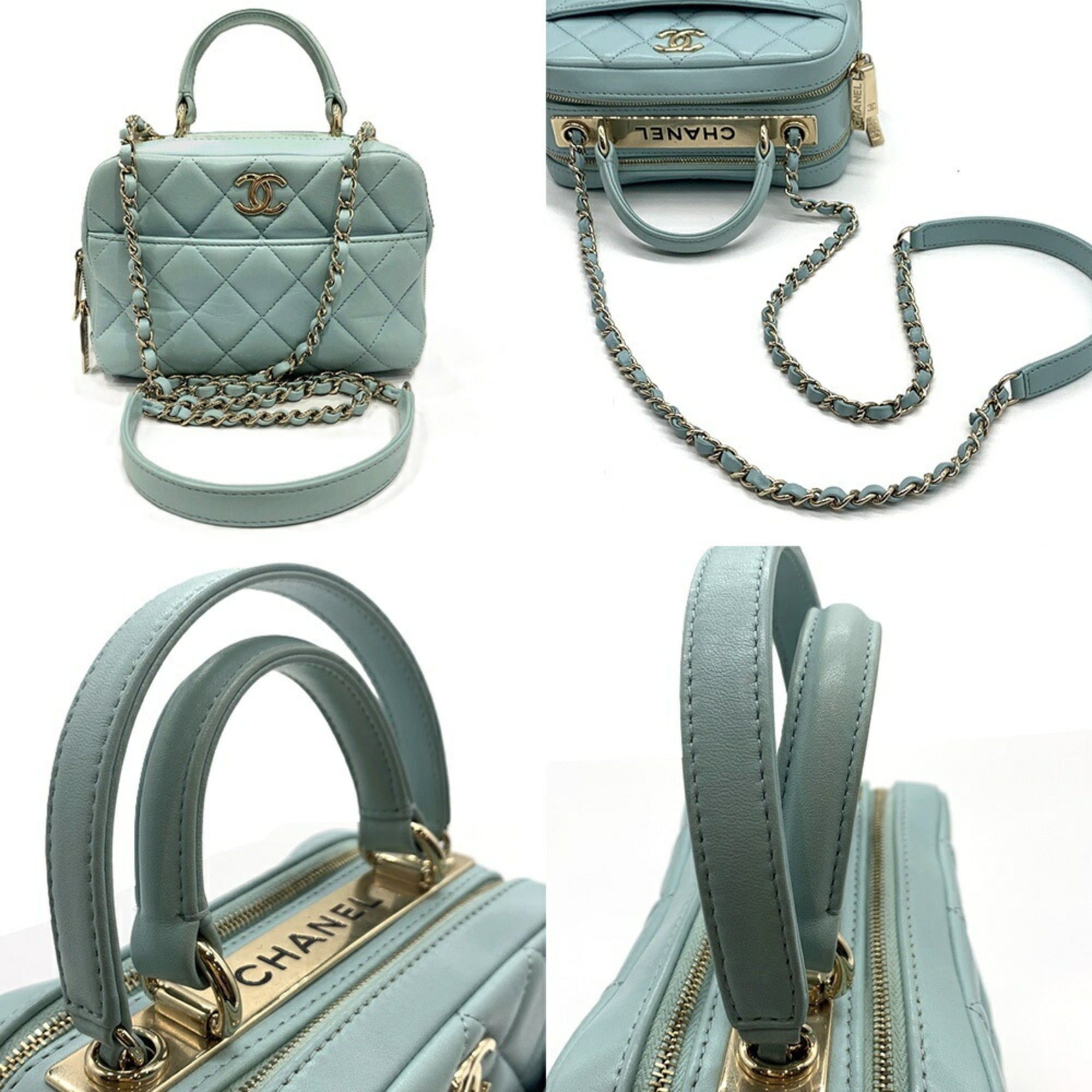 Chanel Chanel Matelassé Quilted Lambskin Trendy CC Chain Shoulder Bag Handbag 2-way CHANEL Size ONE SIZE - 4 Thumbnail
