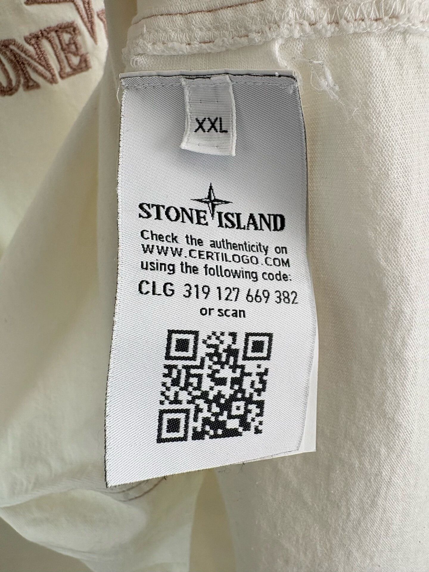 Stone Island Stone Island Embroidered Short Sleeve Size US XXL / EU 58 / 5 - 4 Thumbnail