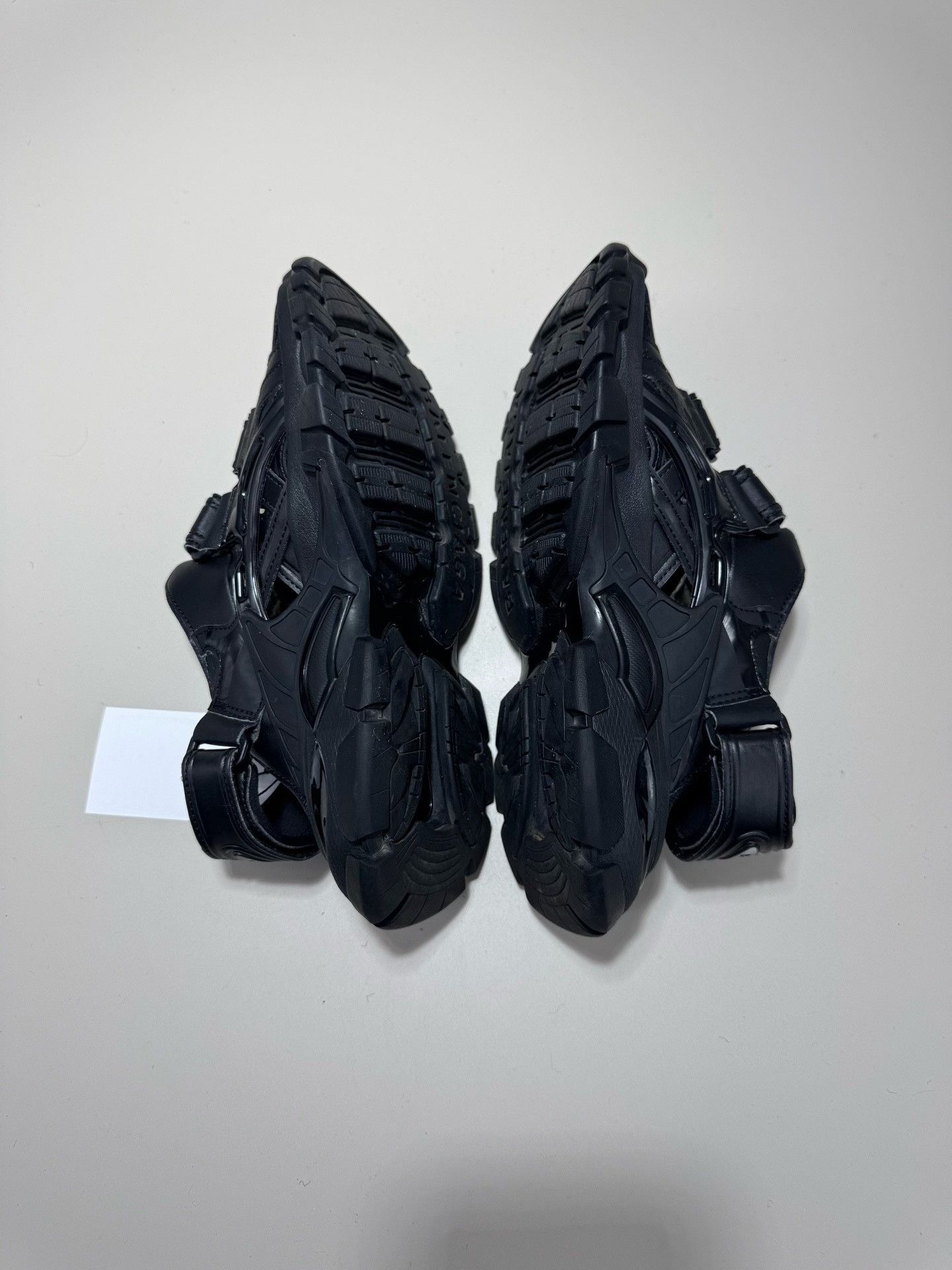 Balenciaga BALENCIAGA Track Black Sandals Size US 6 / IT 36 - 5 Thumbnail