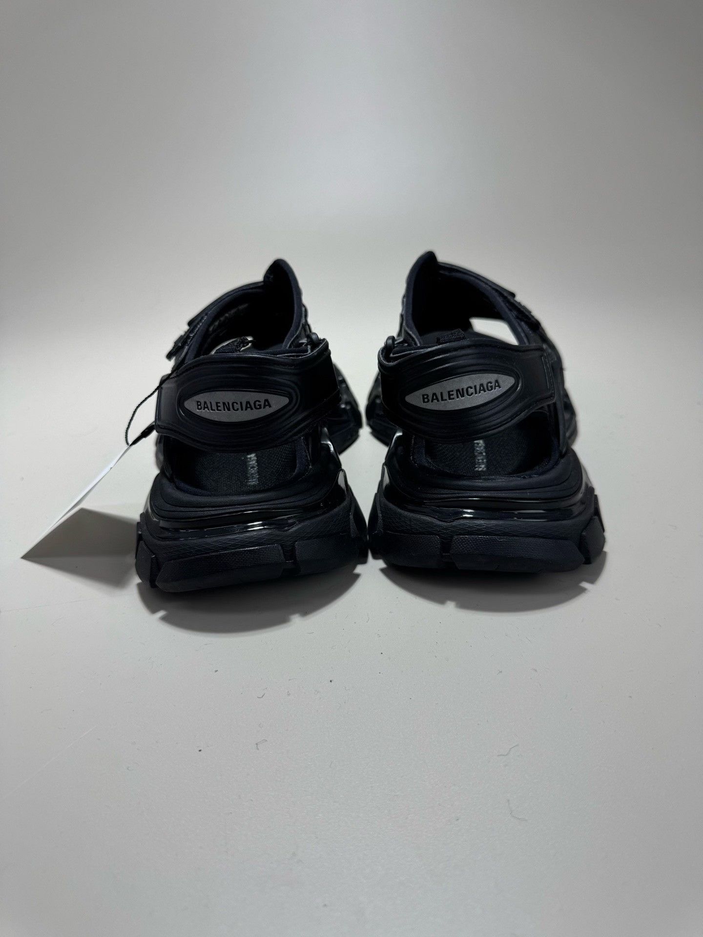 Balenciaga BALENCIAGA Track Black Sandals Size US 6 / IT 36 - 3 Thumbnail