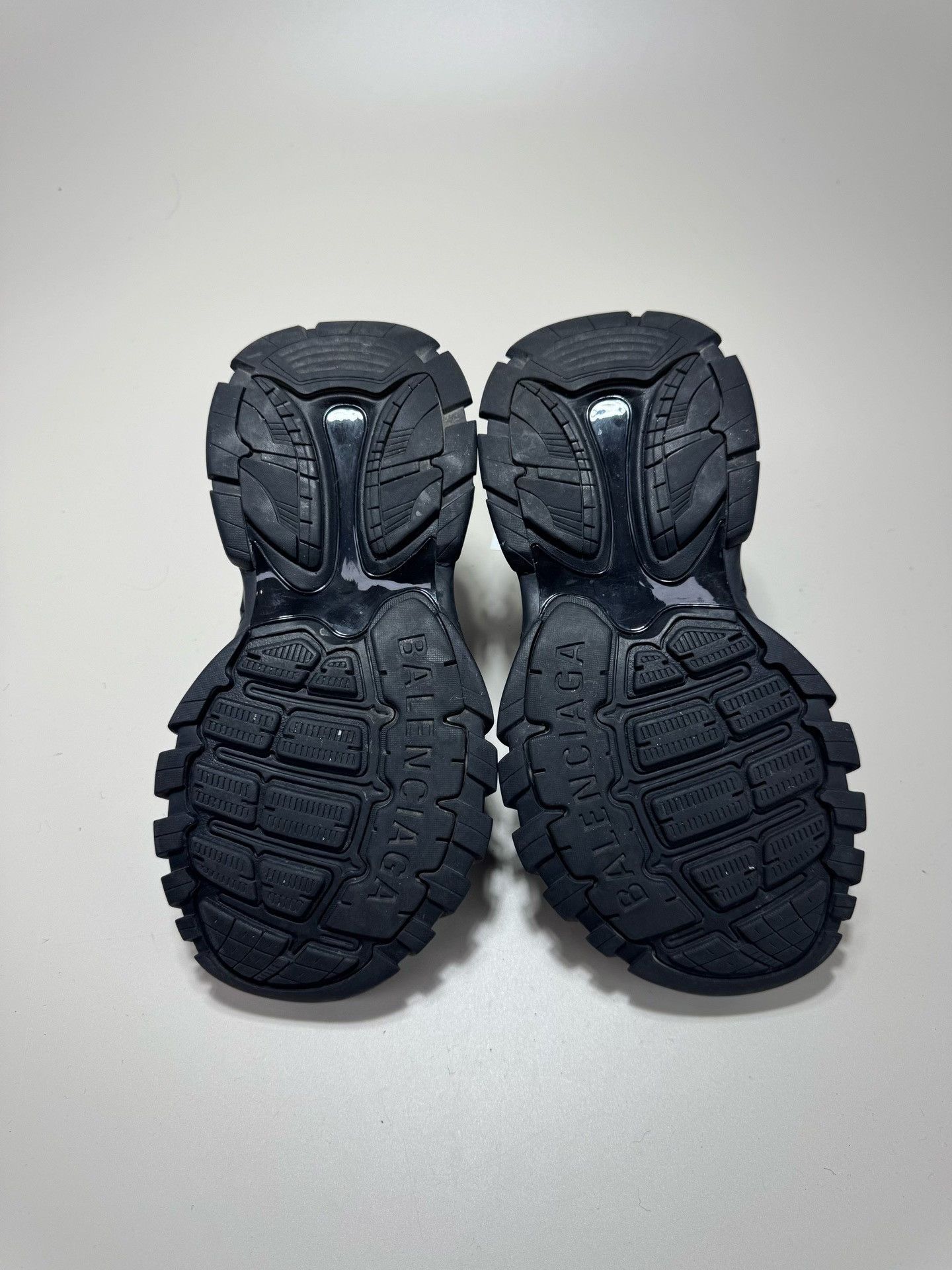 Balenciaga BALENCIAGA Track Black Sandals Size US 6 / IT 36 - 7 Thumbnail
