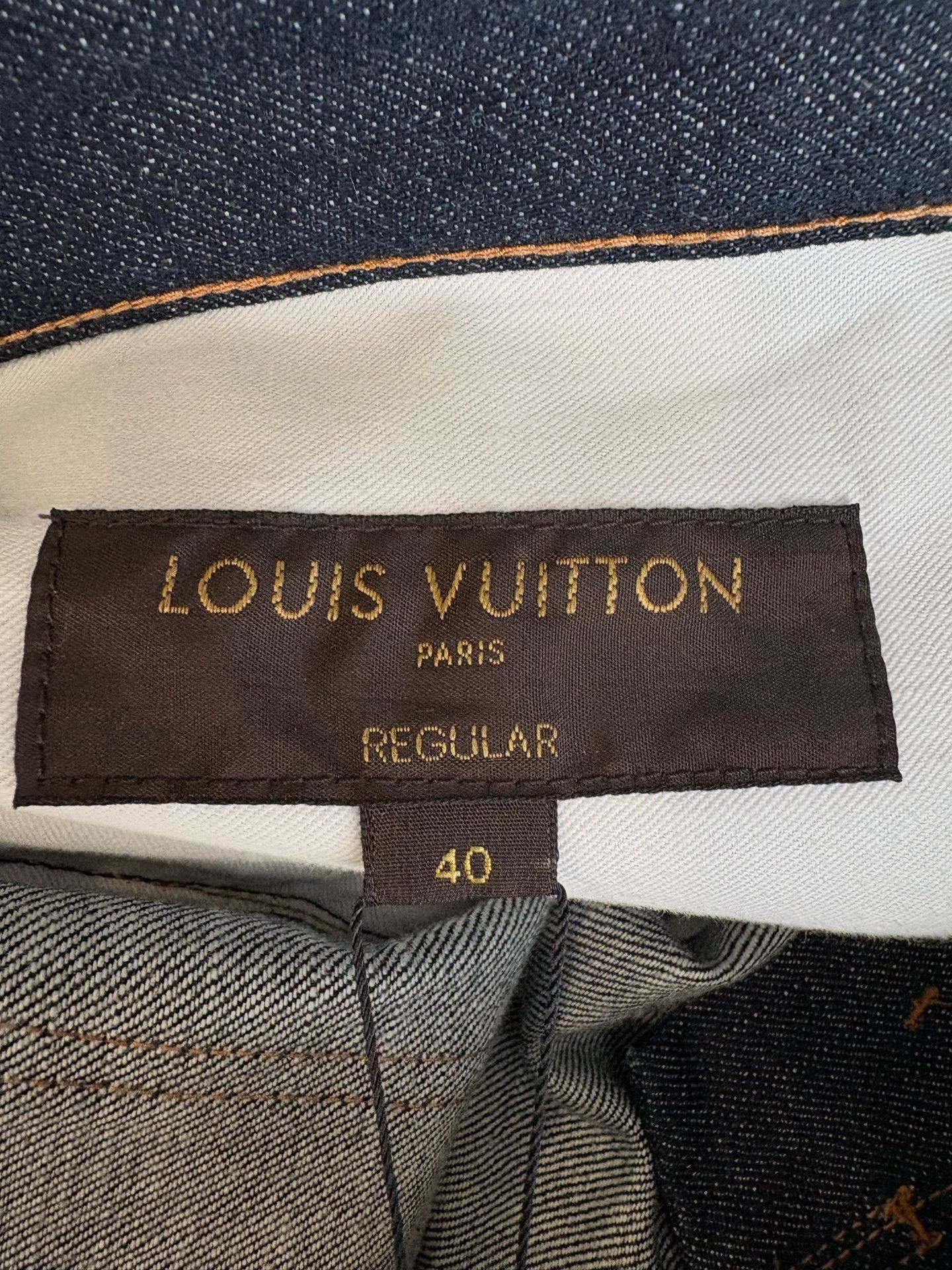 Louis Vuitton Louis Vuitton LV Back Leather Patch Jeans Size US 28 / EU 44 - 6 Thumbnail