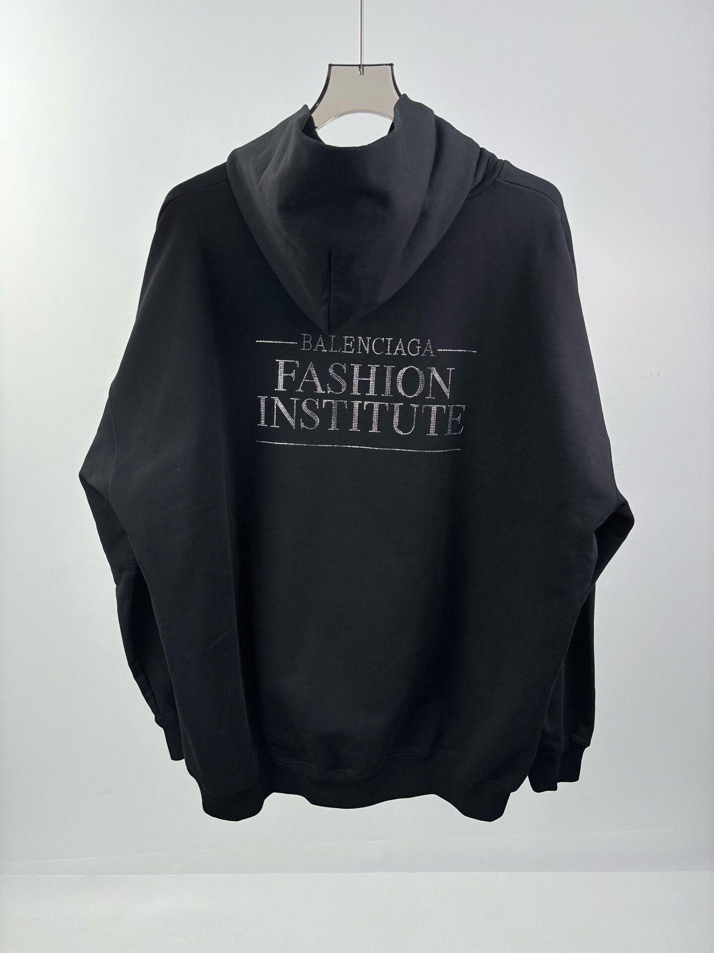 Balenciaga Balenciaga Rhinestone Hoodie Size XS / US 0-2 / IT 36-38 - 2 Thumbnail