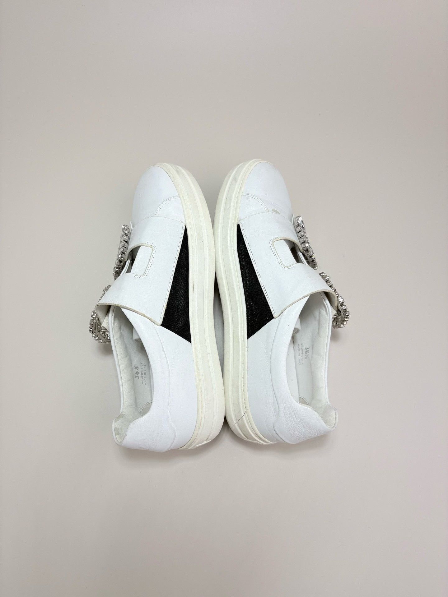Roger Vivier Roger Vivier Diamond Sneakers Size US 5.5 / IT 35.5 - 4 Thumbnail