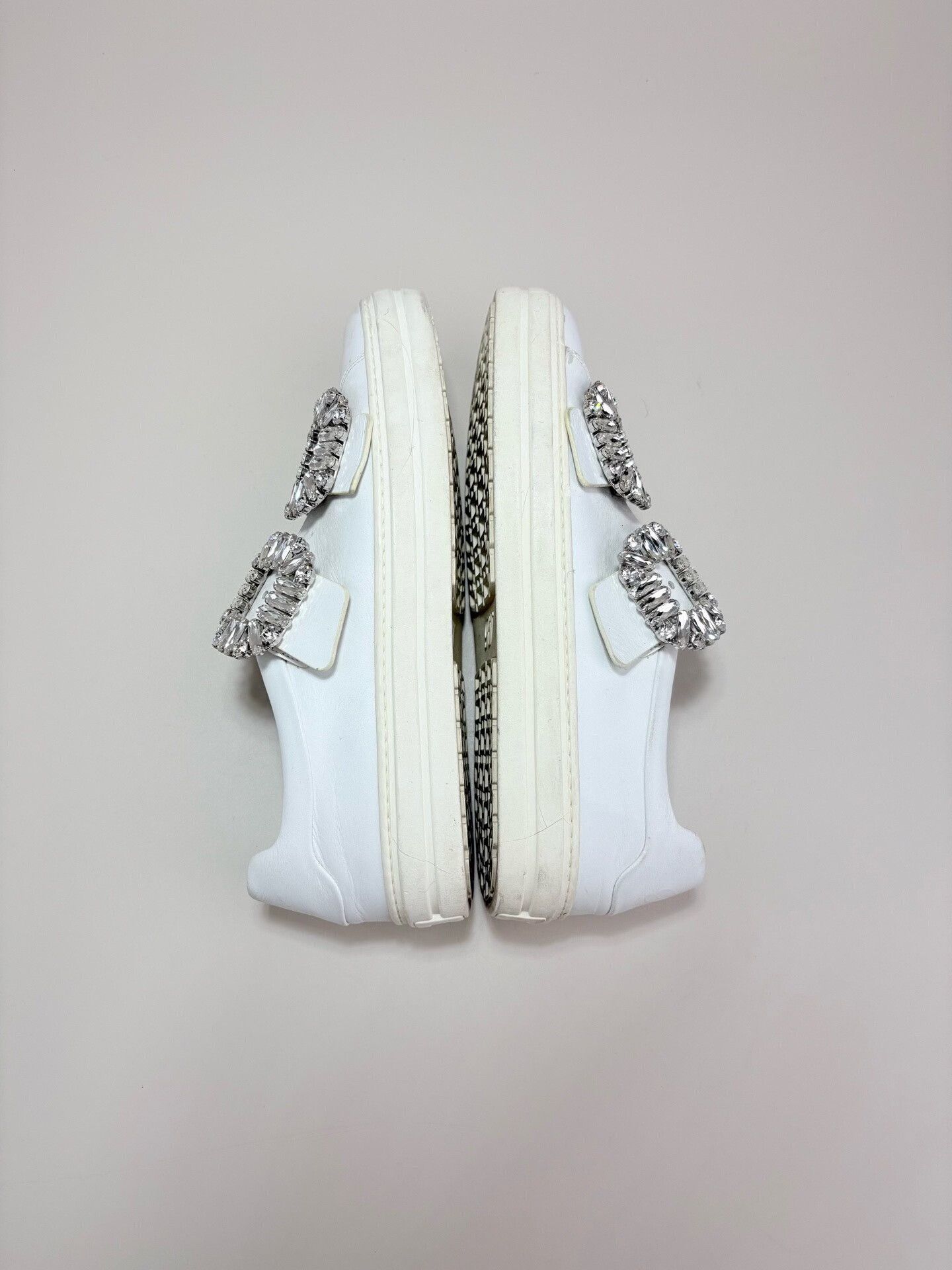 Roger Vivier Roger Vivier Diamond Sneakers Size US 5.5 / IT 35.5 - 5 Thumbnail