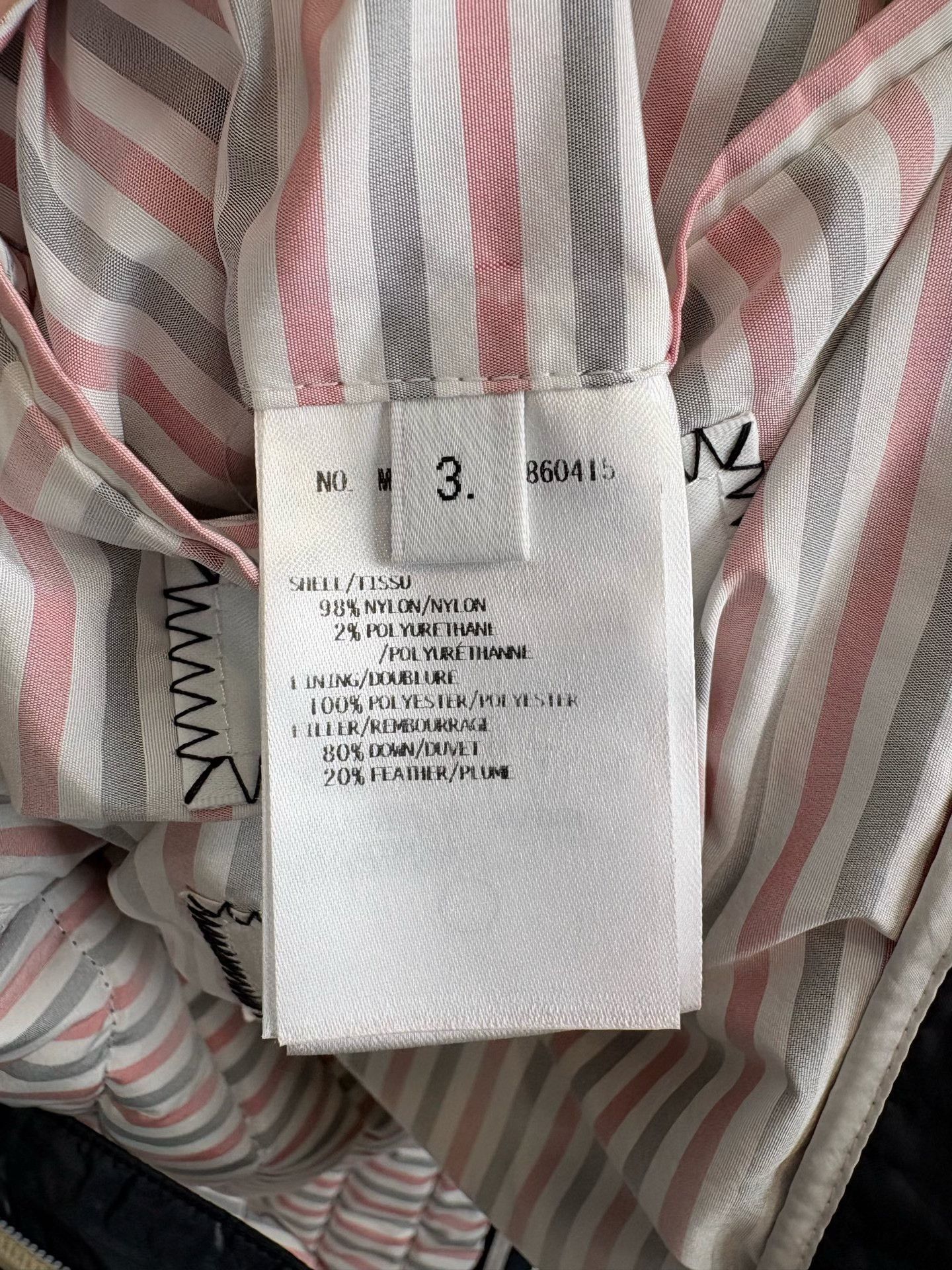 Thom Browne THOM BROWNE TB Four-Bar Hooded Down Jacket Size US L / EU 52-54 / 3 - 4 Thumbnail