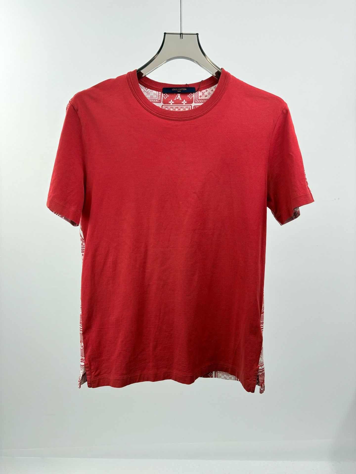 Louis Vuitton Louis Vuitton Red Checkerboard Short-Sleeve Size US S / EU 44-46 / 1 - 2 Thumbnail