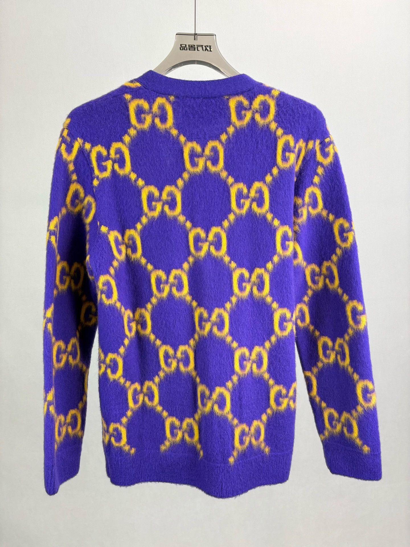 Gucci Gucci Double G Logo Mohair Cardigan Size XS / US 0-2 / IT 36-38 - 2 Thumbnail