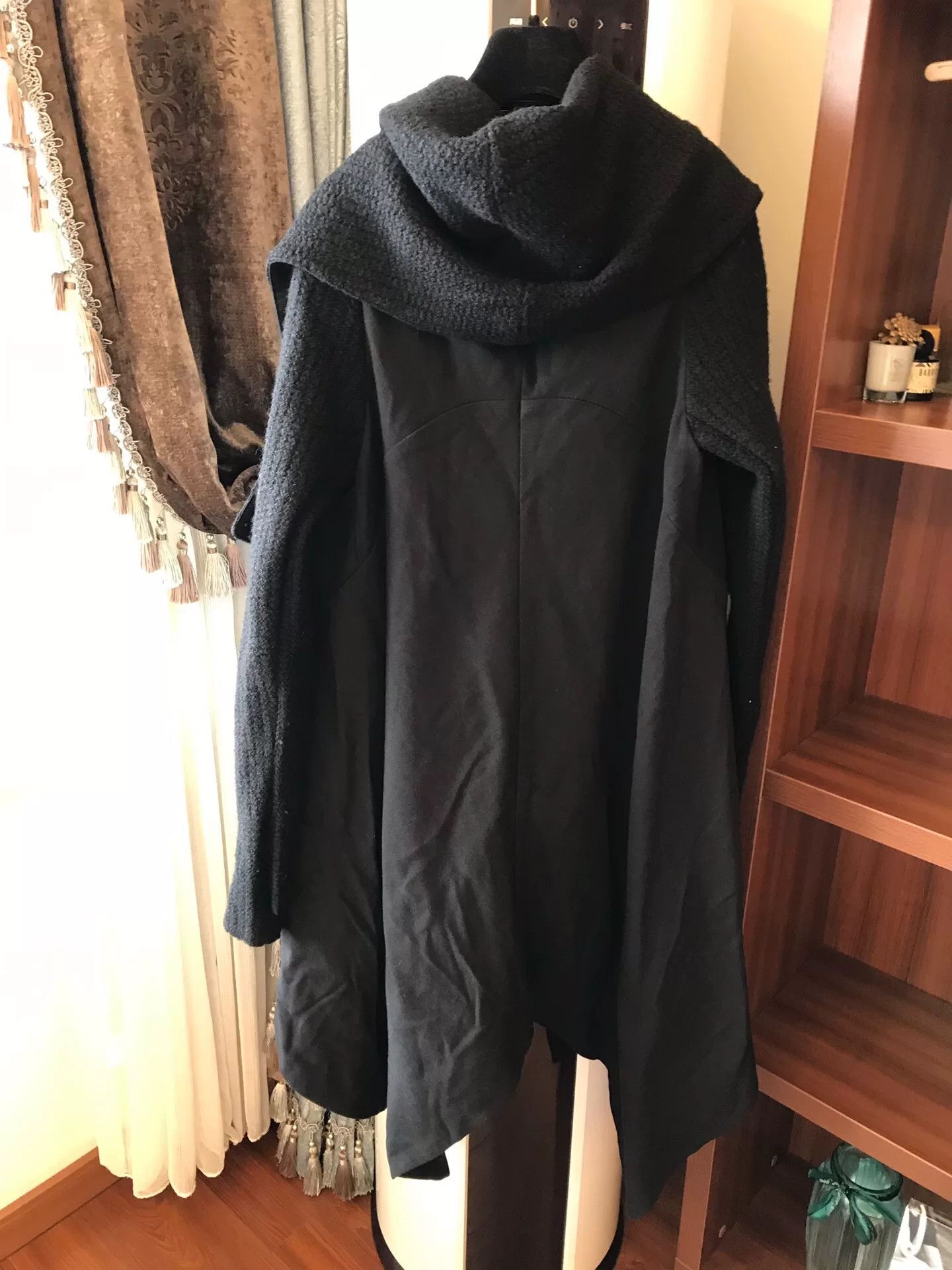 Masnada Masnada Dark Wool Designer Coat Size US M / EU 48-50 / 2 - 6 Thumbnail