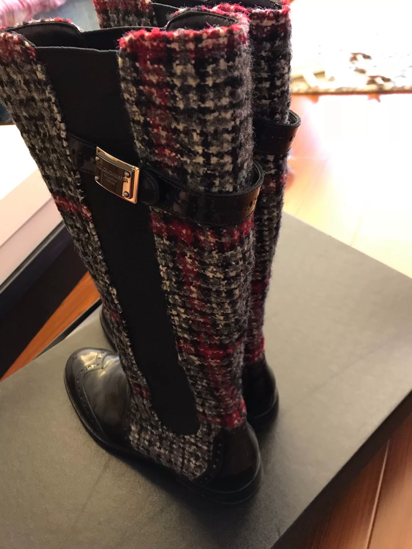 Dolce & Gabbana Dolce & Gabbana Runway Women's Boots Size US 5 / IT 35 - 3 Thumbnail