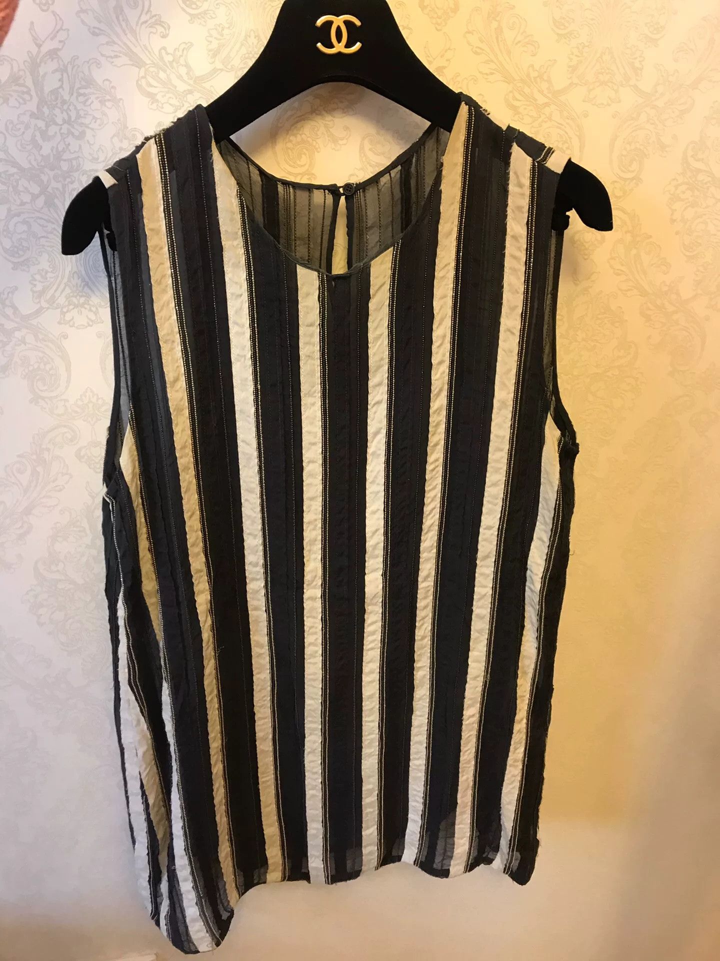 Brunello Cucinelli Brunello Cucinelli Silk T-Shirt Size S / US 4 / IT 40 - 6 Thumbnail
