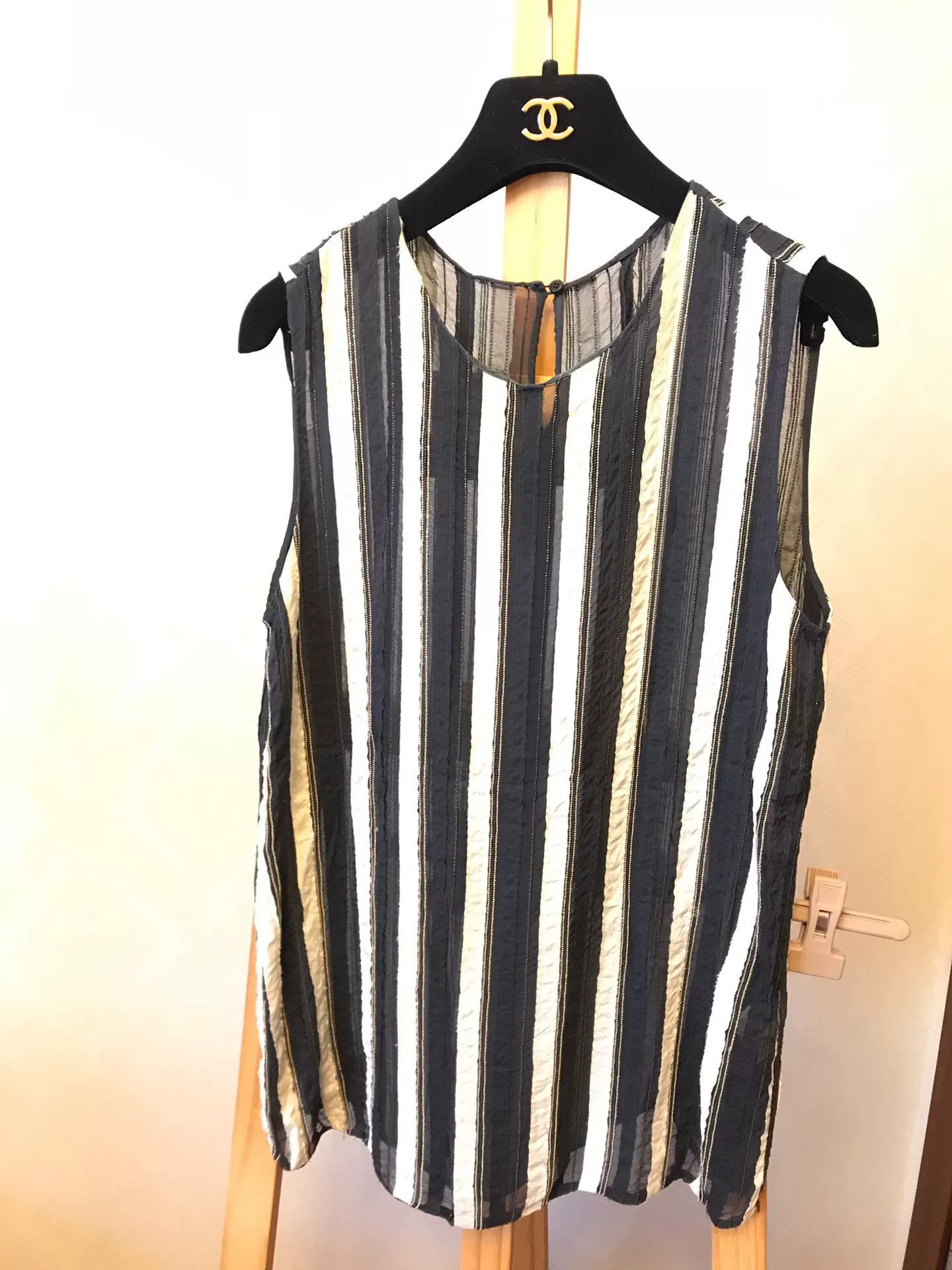 Brunello Cucinelli Brunello Cucinelli Silk T-Shirt Size S / US 4 / IT 40 - 4 Thumbnail