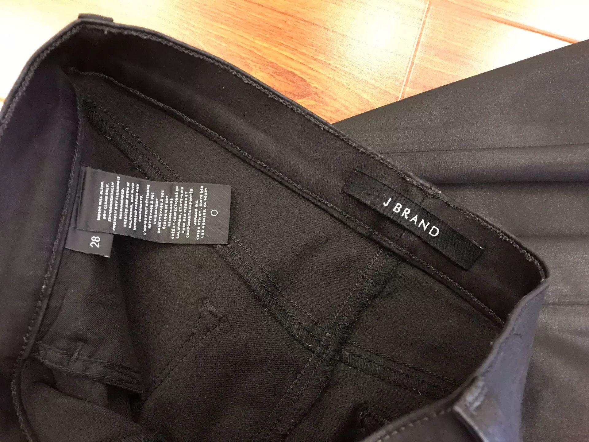 J Brand J Brand Black Coated Leather Jeans Size 28" / US 6 / IT 42 - 5 Thumbnail